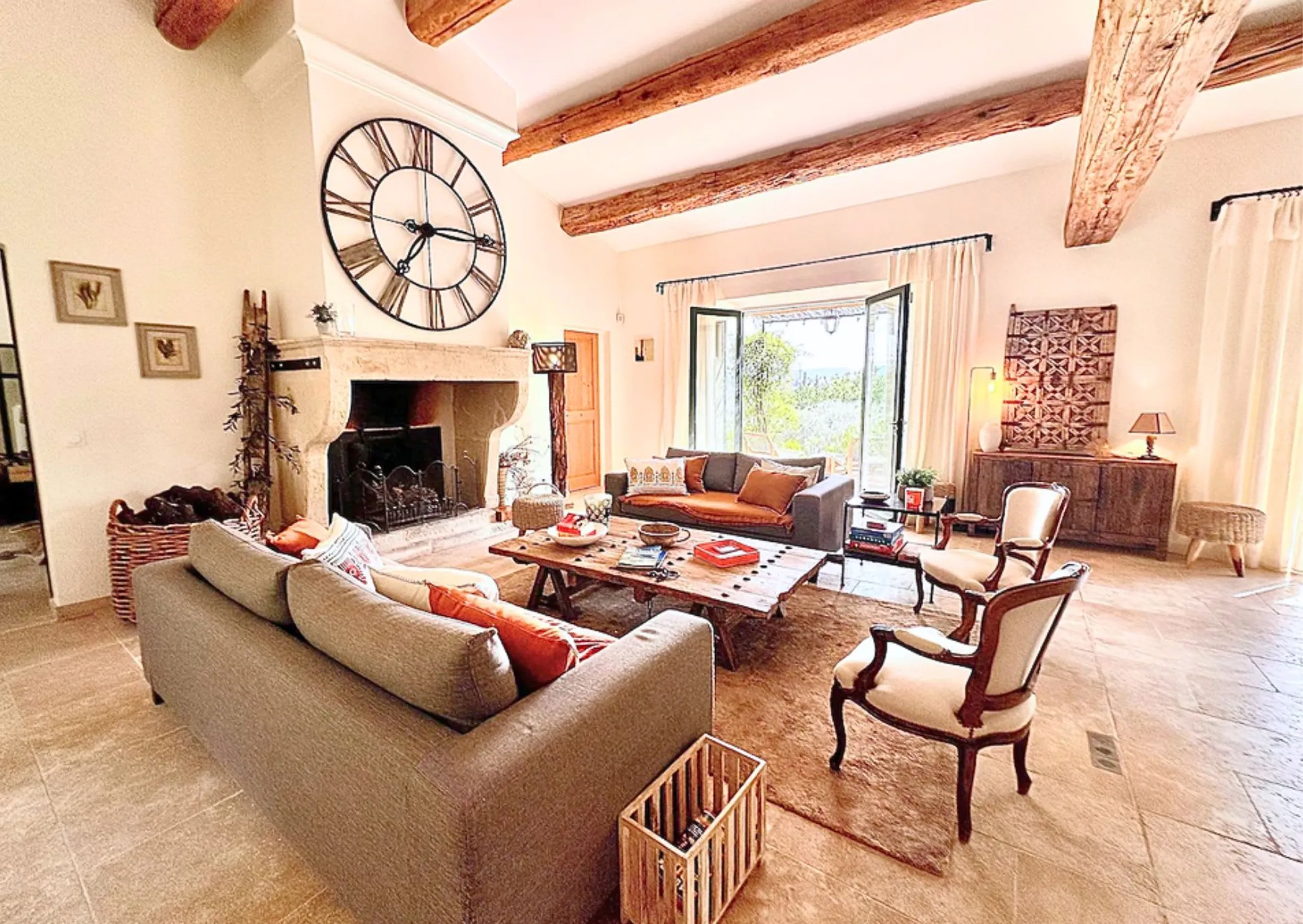 Refined Estate with Heated Pool, Fitness Room, and Olive Grove Views — photograph 8