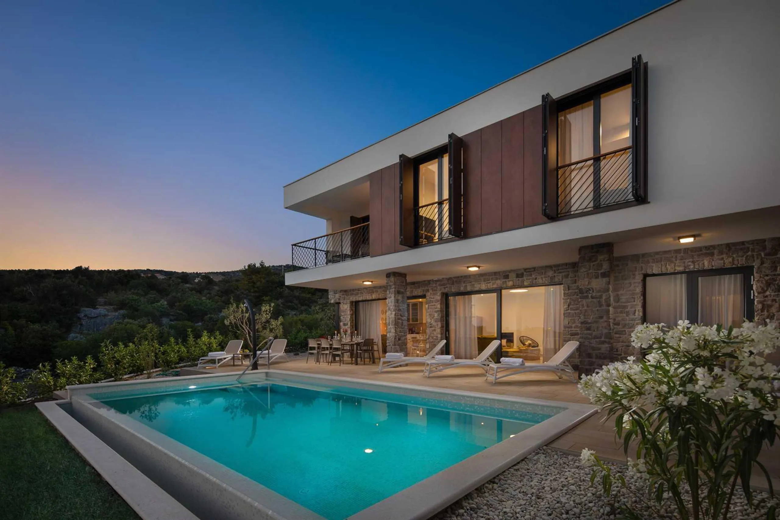 Elegant Modern Villa in Primosten with Private Infinity Pool and Sea Views, Primosten