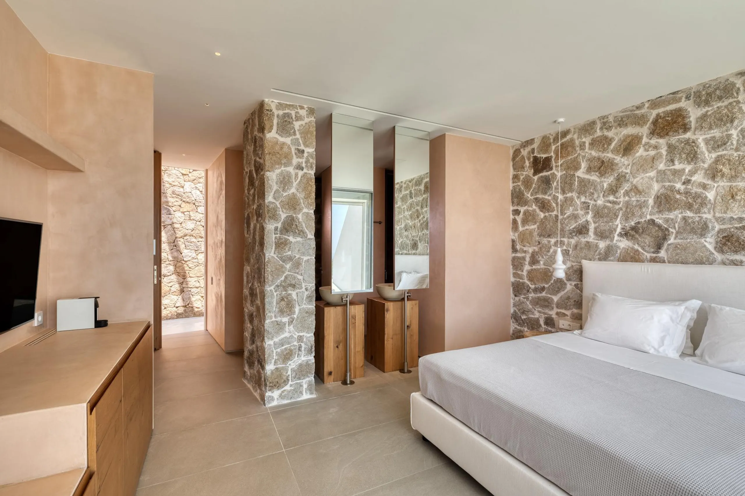 Secluded Mykonos Serene Seaview Retreat Paradise — photograph 10