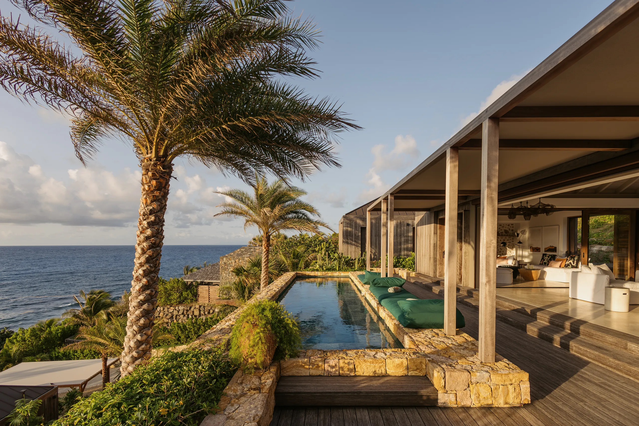 Sleek Toiny Hillside Villa with Private Pool & Sweeping Ocean Views — photograph 2