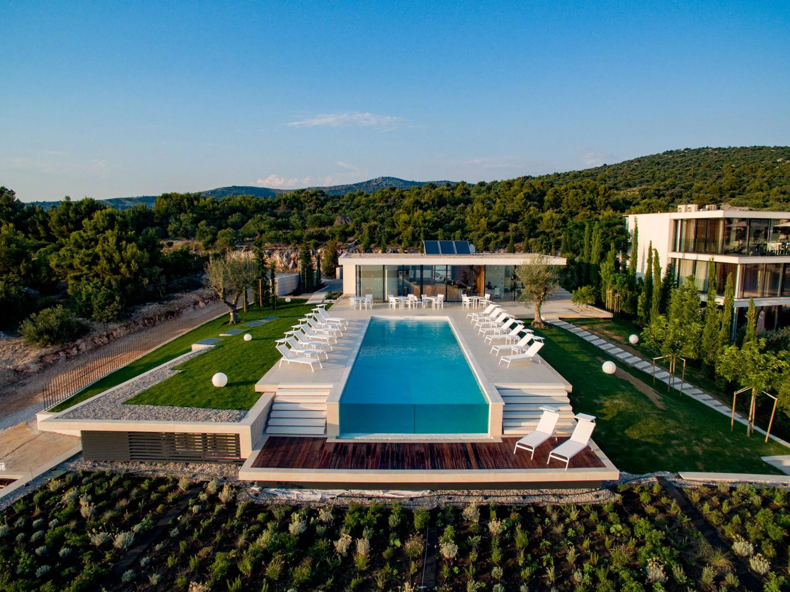 Ornate Villa with Pool and Adriatic Coast Views, Primosten