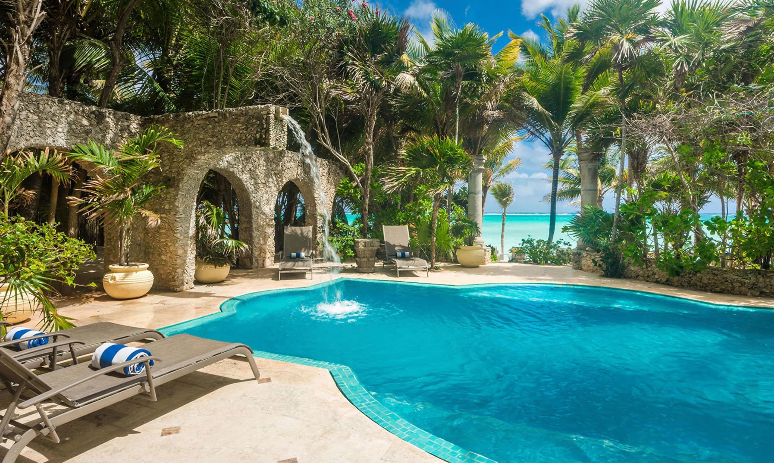 Experience Deluxe Relaxation with Prestigious Villa Located on Soliman Bay, Tulum