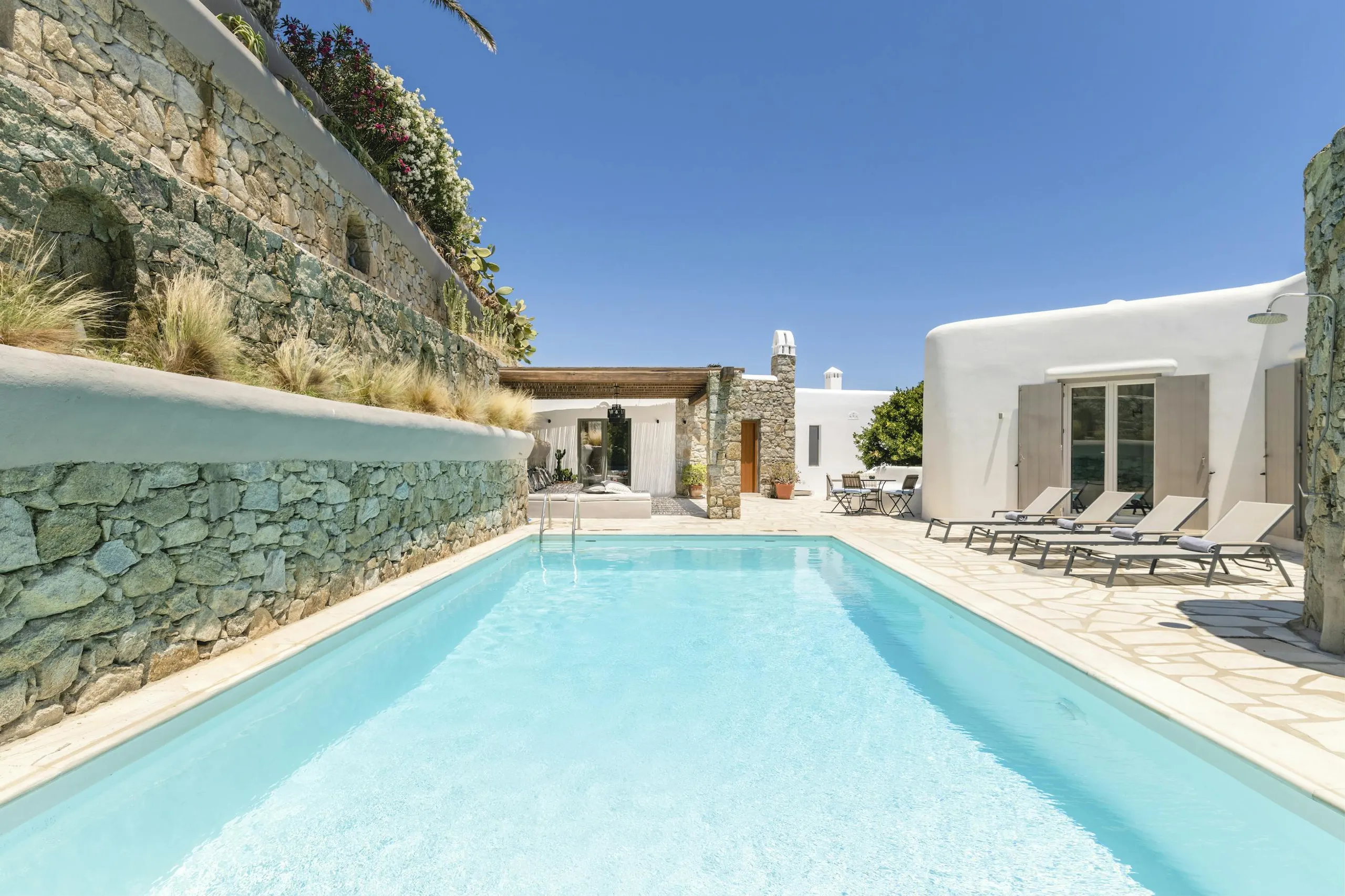 Mykonos Oceanview Villa with Private Pool and Gazebo — photograph 3