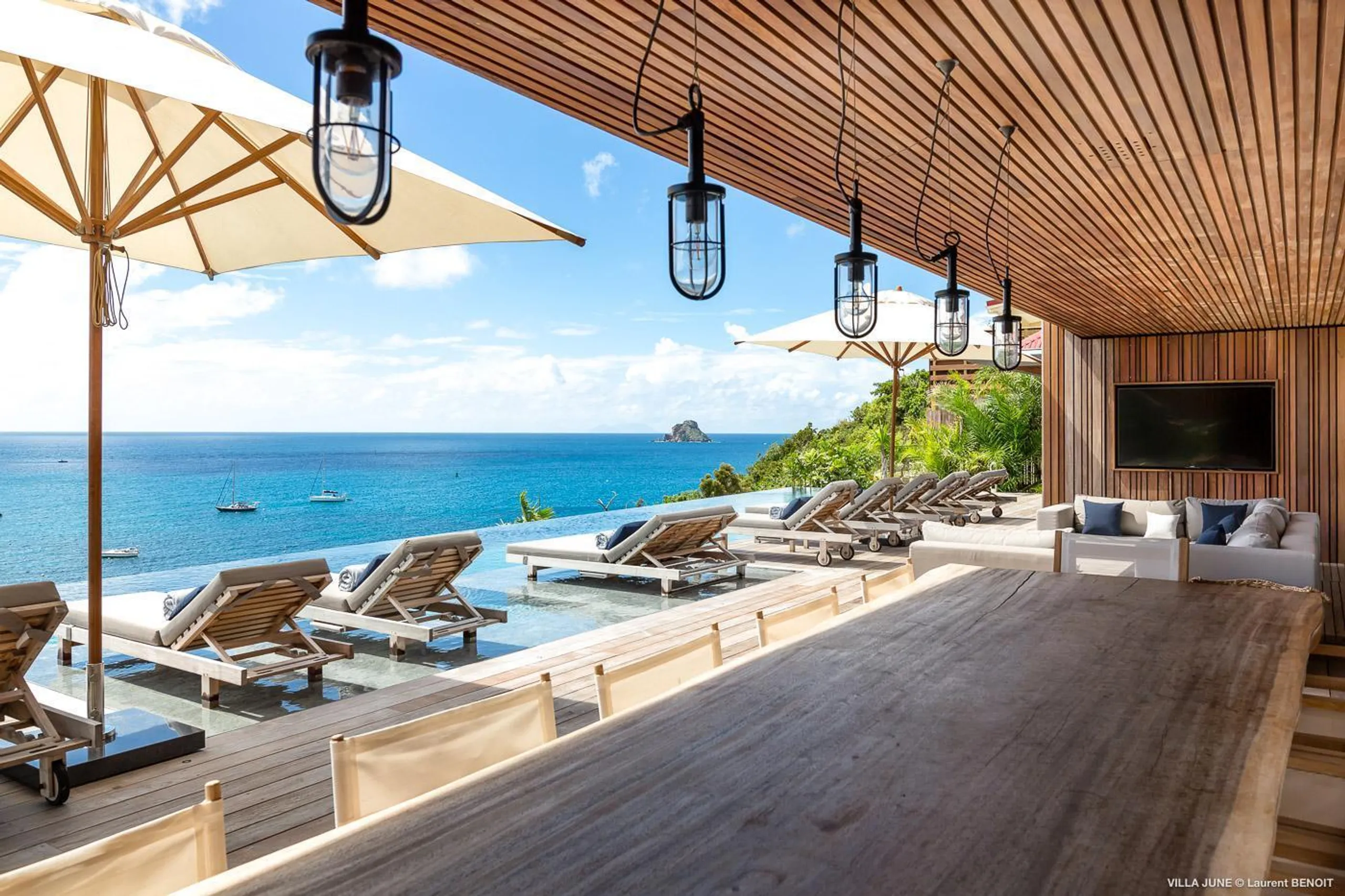 Breathtaking Luxury Corossol Ocean View Villa with Infinity Pool — photograph 3