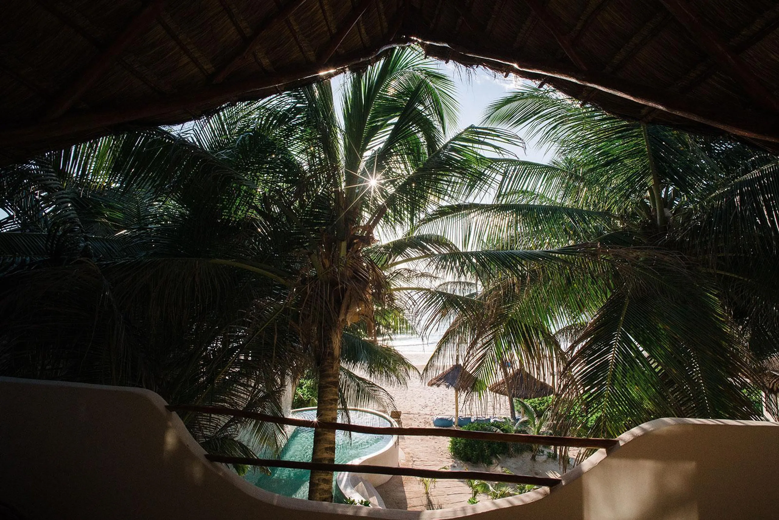 Tulum Beach Front Compound with Private Pool and Beach Front Access — photograph 9
