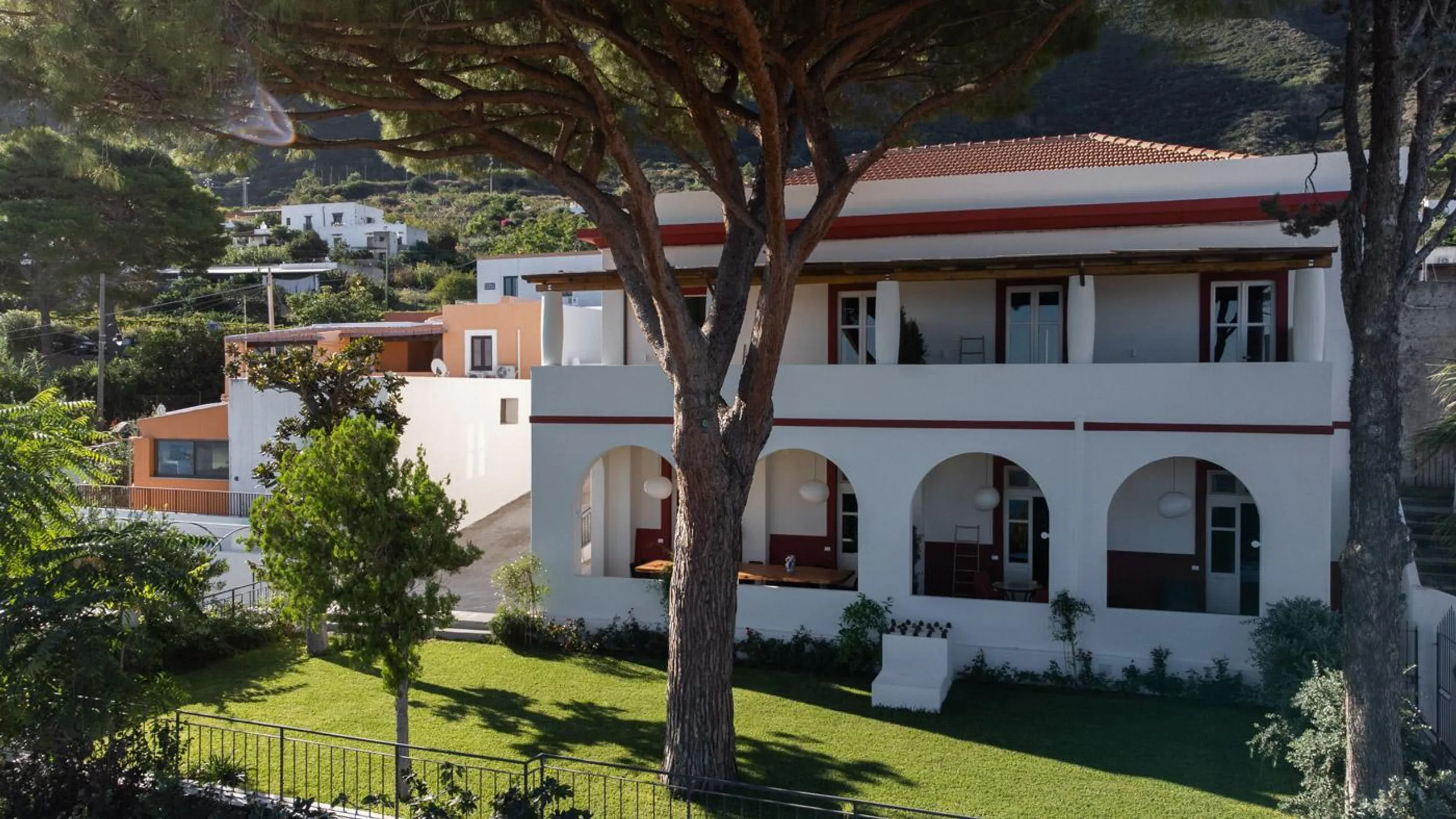 Salina Island Villa off of Sicily with Private Infinity Pool and Ocean Views — photograph 2
