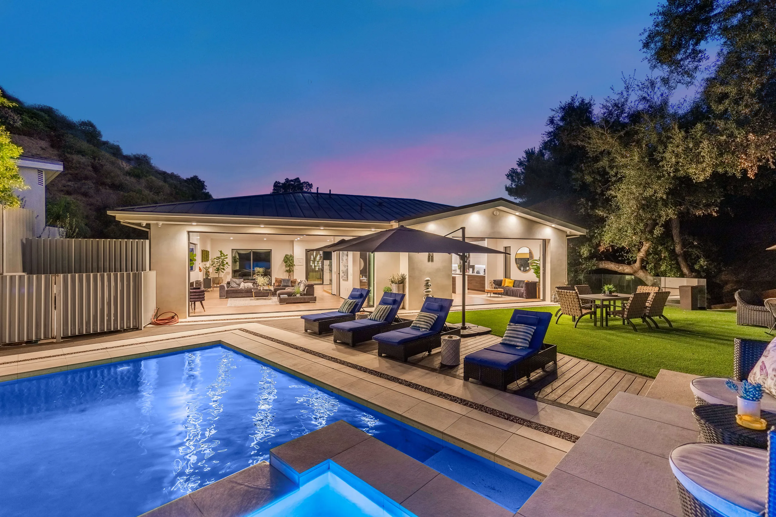 Sophisticated Laurel Canyon Villa with Pool and Backyard Lounge, Hollywood Hills