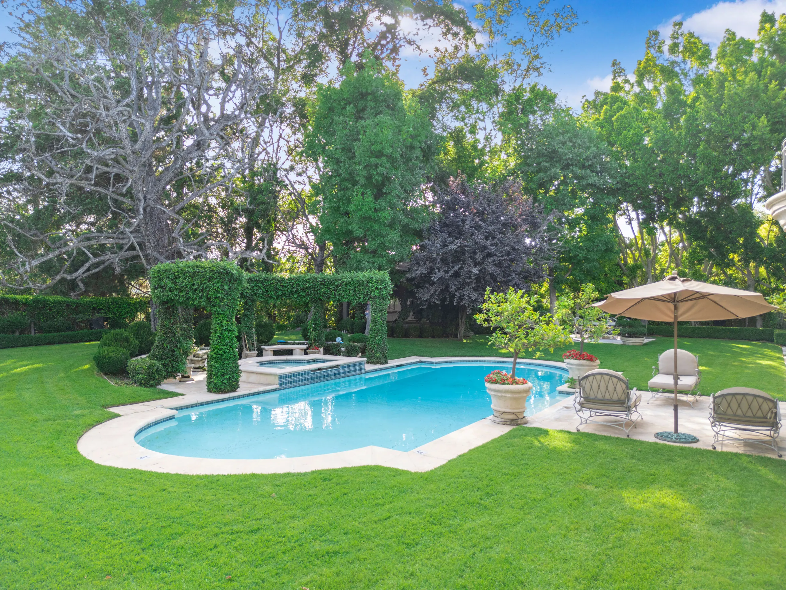 Beverly Hills 6BR French Mediterranean Villa with Private Pool and Gardens — photograph 6