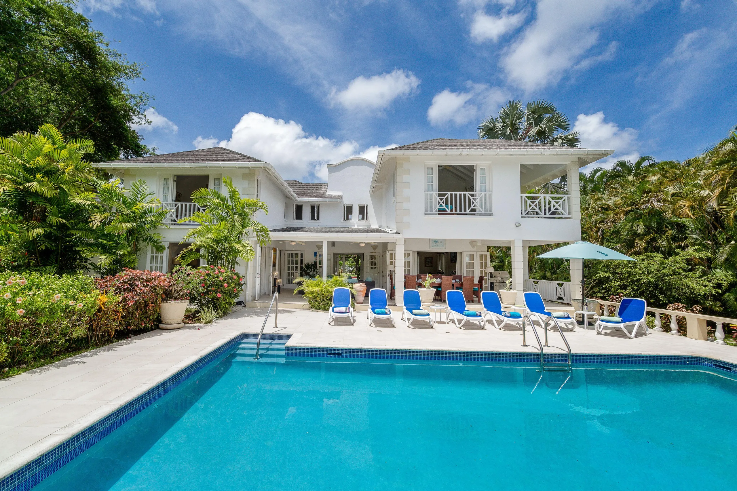 Classical Barbados Beach Villa with Private Pool and Beach Club Access, St. James
