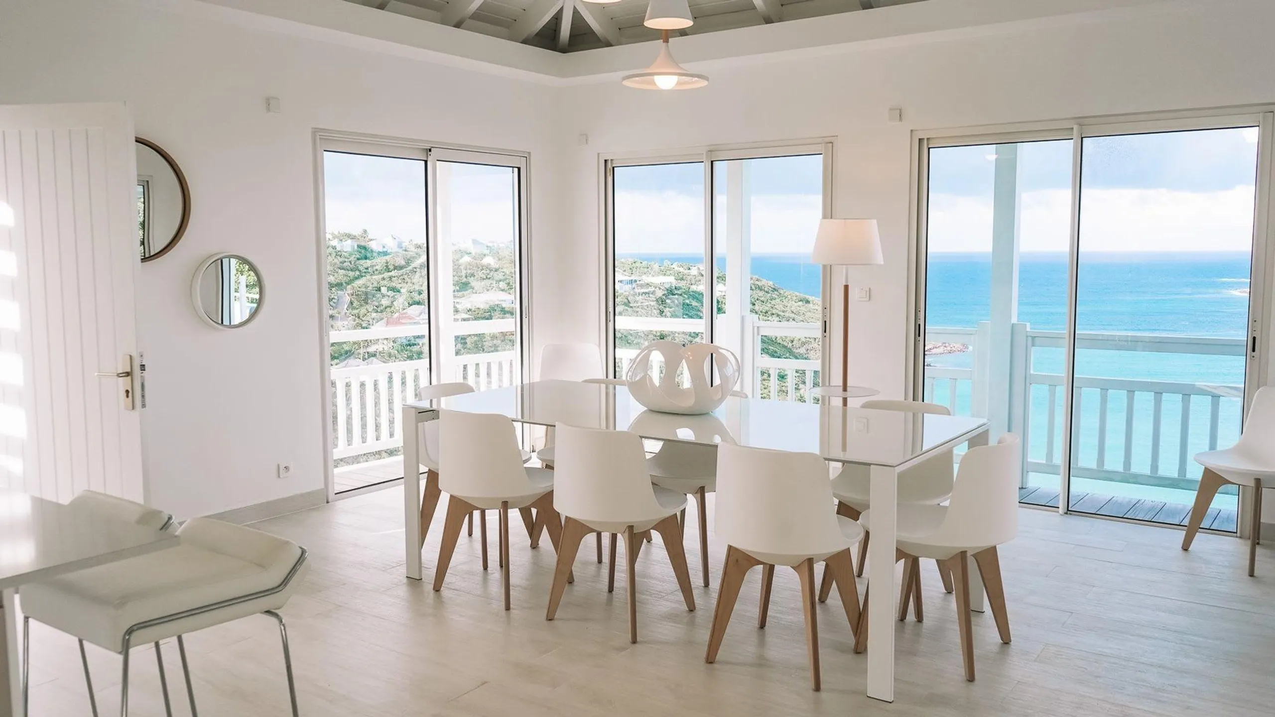 Opulent Hillside Sanctuary Overlooking the Bay and Grand Cul de Sac Lagoon — photograph 11