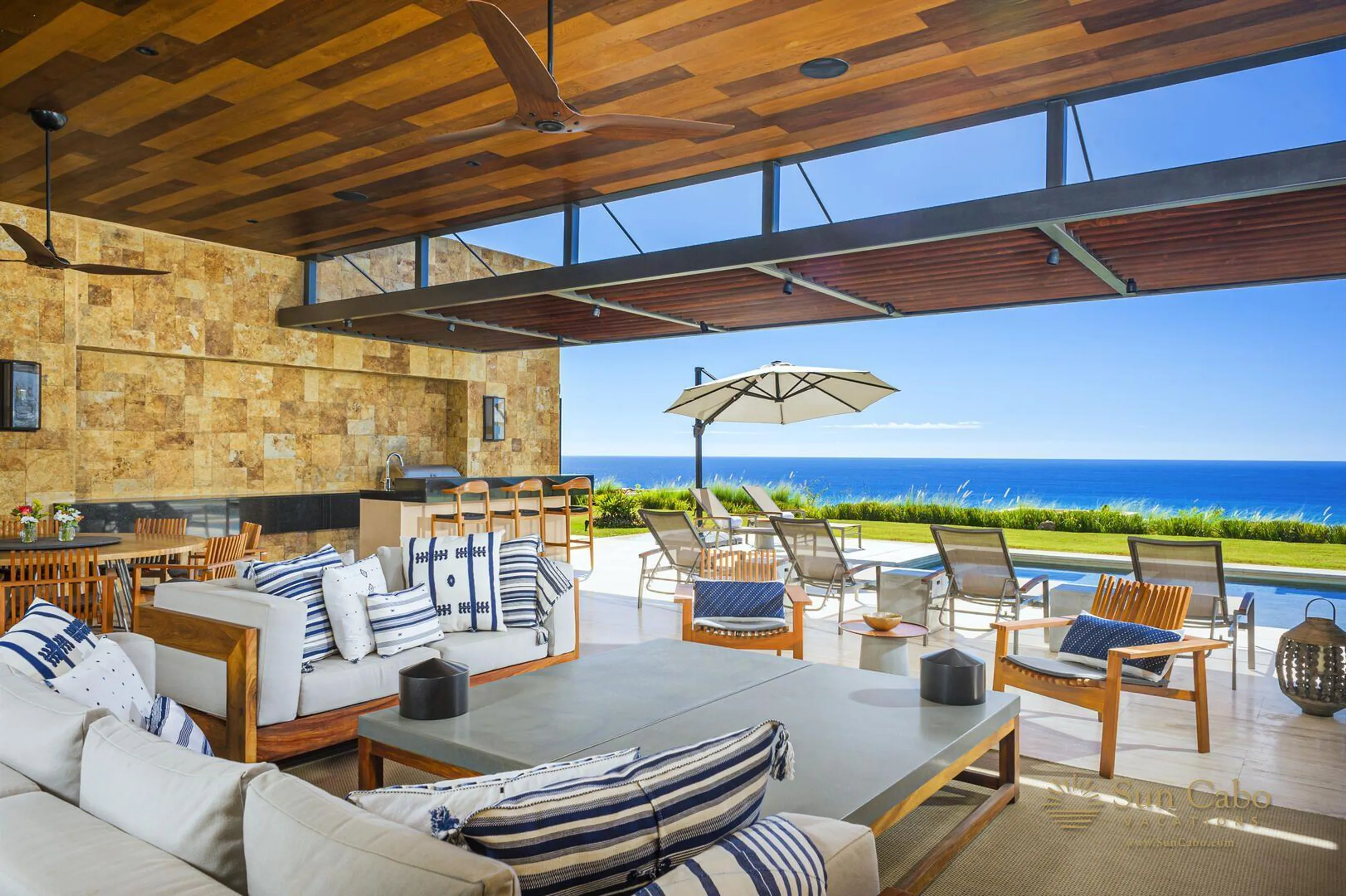 Architectural Puerto Los Cabos Ocean View Estate with Private Pool — photograph 6