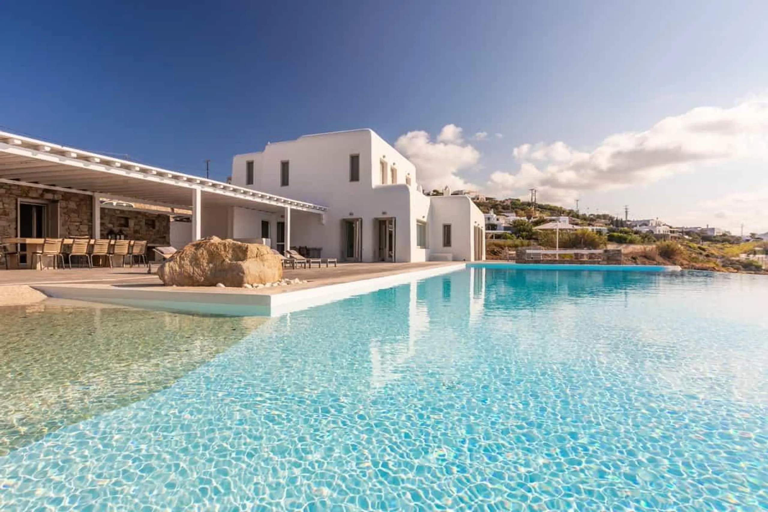 Luminous Seaview Villa with Invigorating Pool, South Aegean