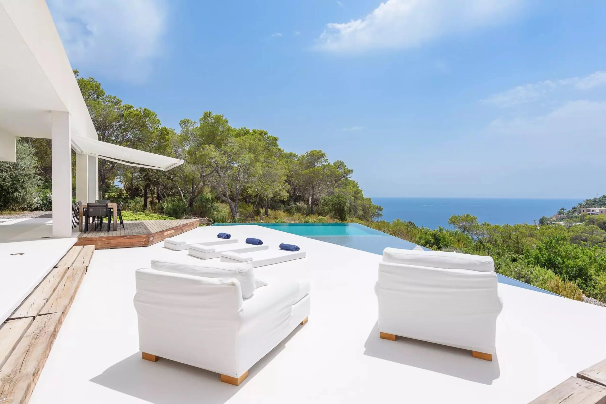 Ibizan Ocean View Estate with Infinity Edge Pool — photograph 9