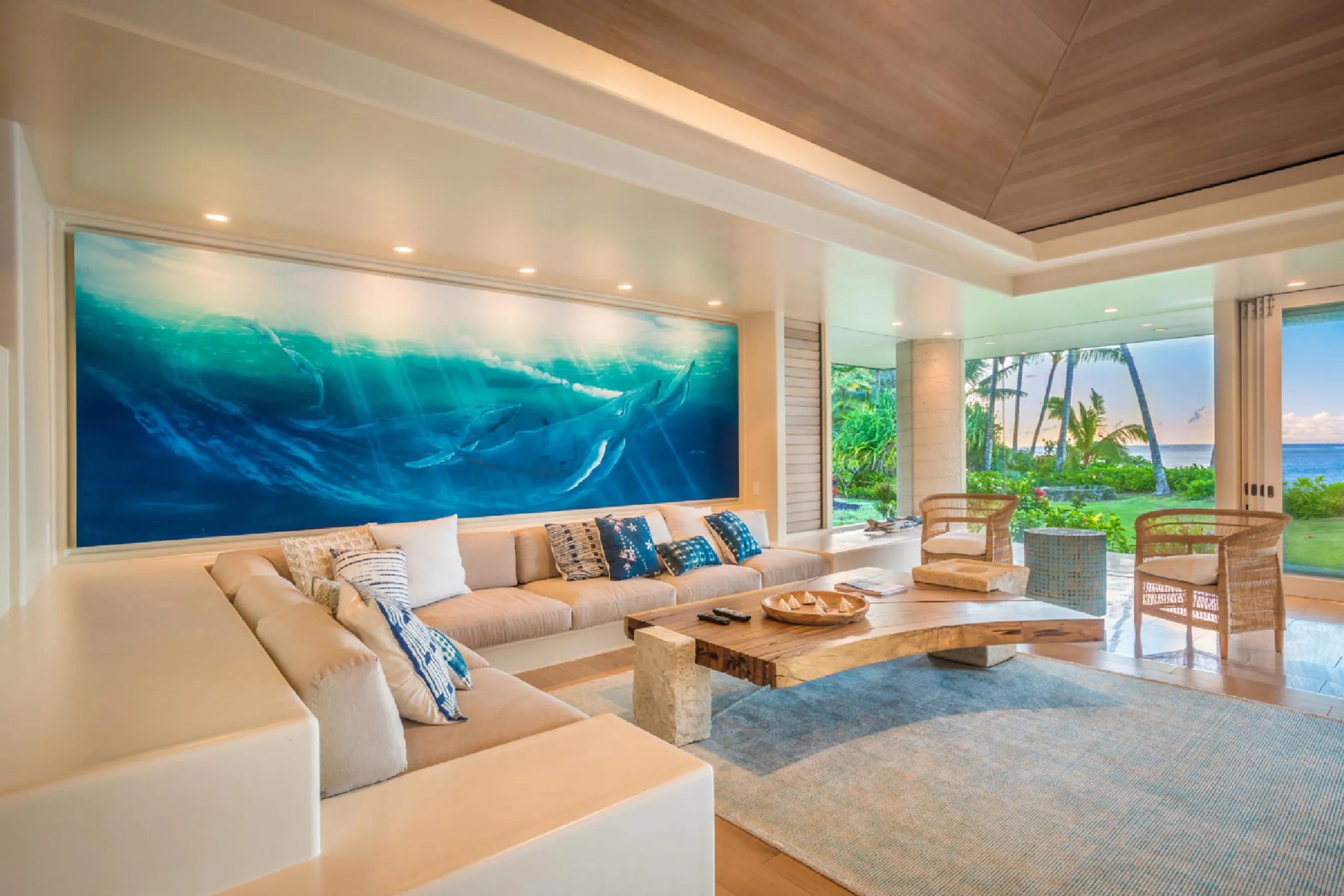 Anini Beach Front Villa with Tropical Ocean Views — photograph 9