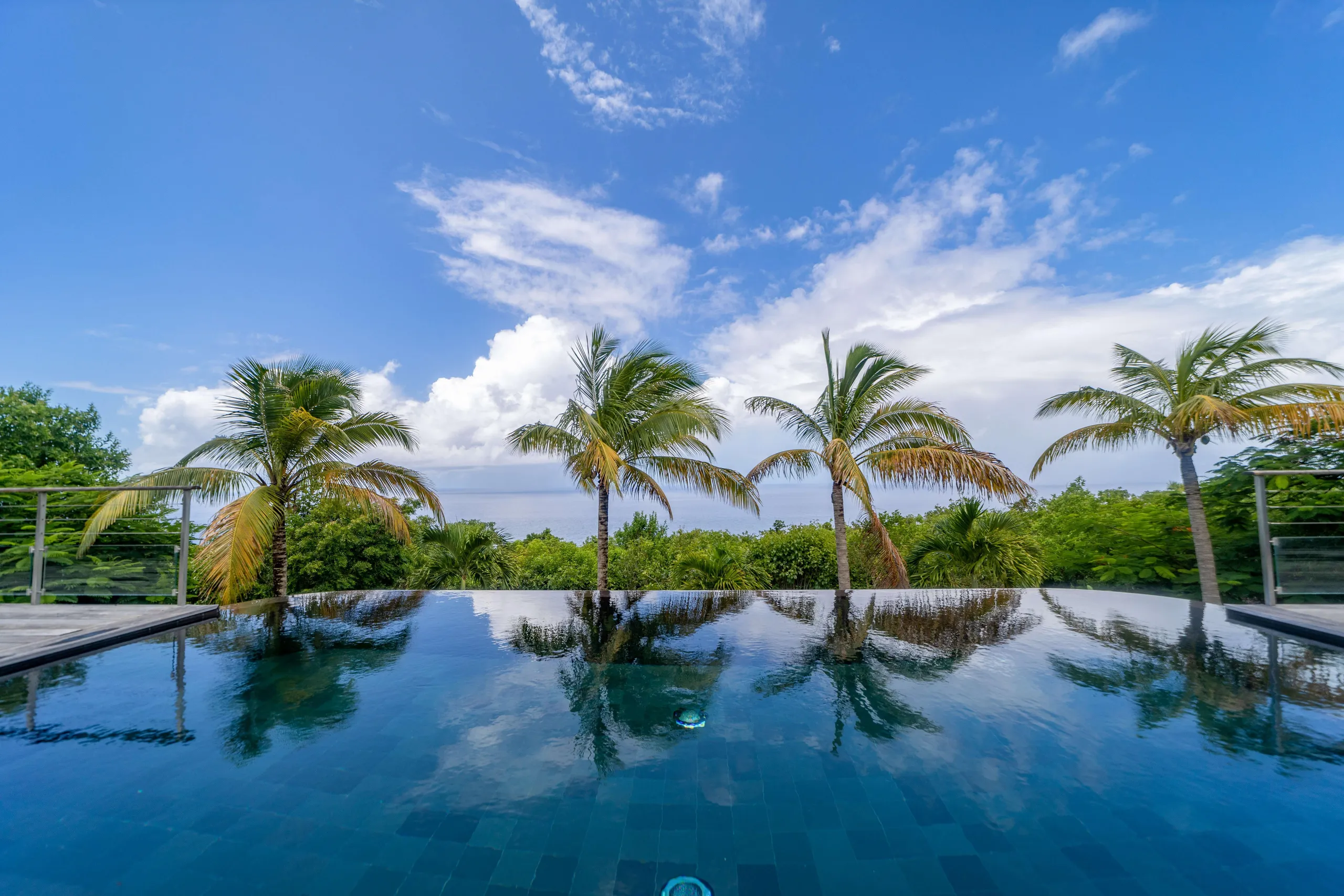Plush and Inviting Villa with Infinity Pool and Breathtaking Ocean Views and Gorgeous Sunset, Gouverneur