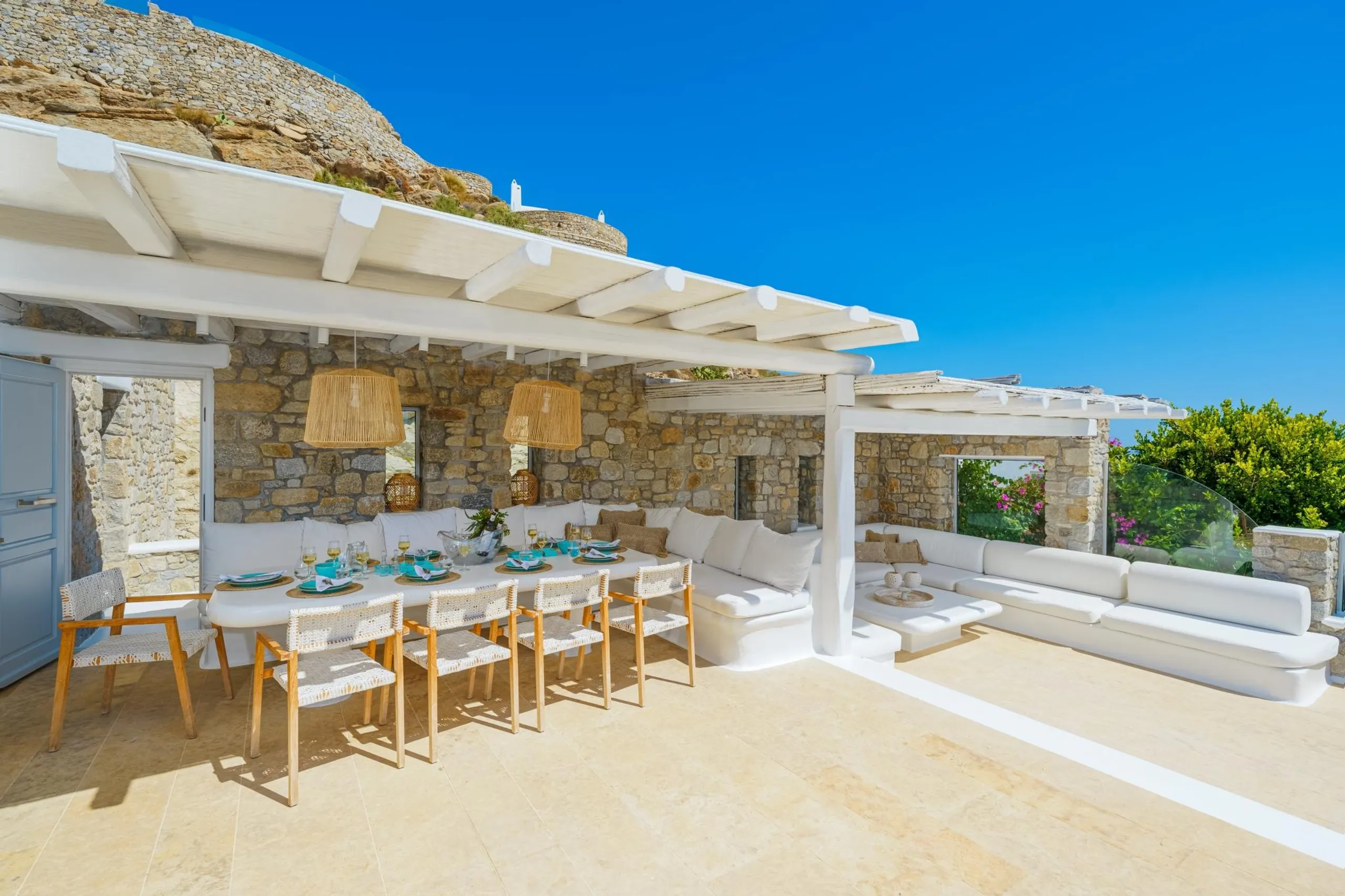 Lavish Seaview Villa in Mykonos with Private Pool — photograph 6