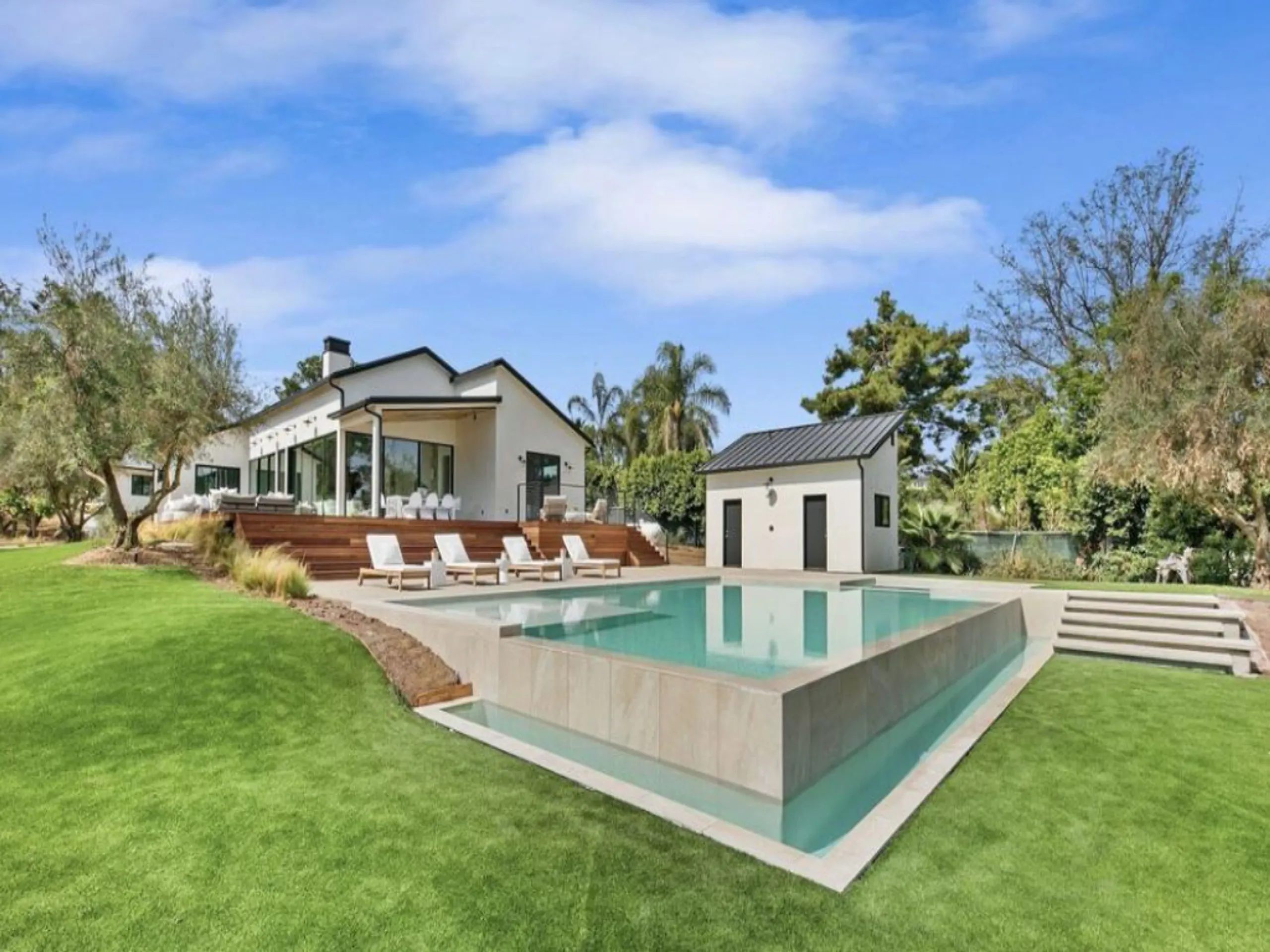 Architectural Malibu Farmhouse with Creative Studio, Pool & Two-Acre Ground, Malibu