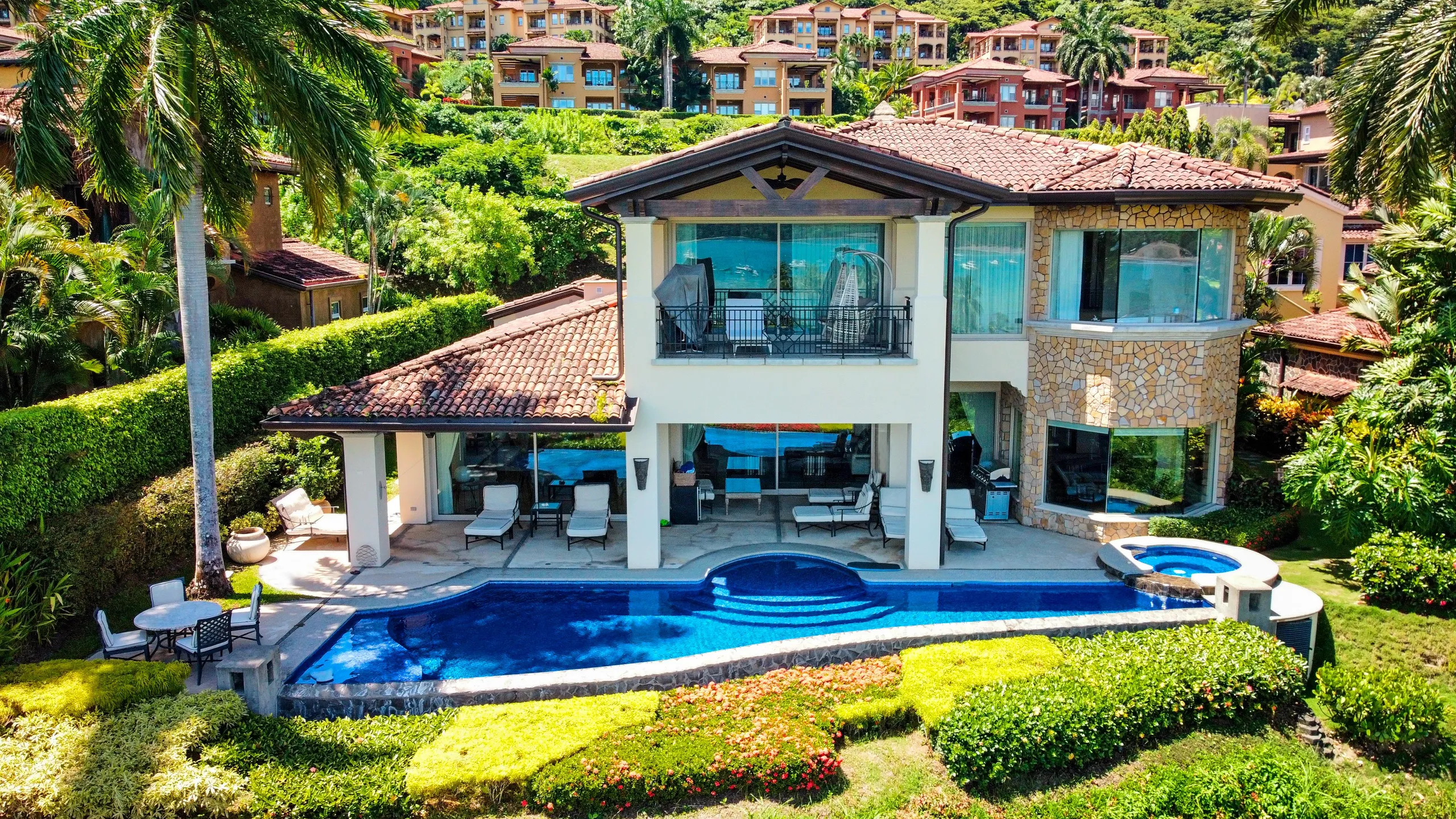 Elegant Costa Rica Villa with Private Pool, Overlooking Los Sueños Marina and Herradura Bay, Los Suenos