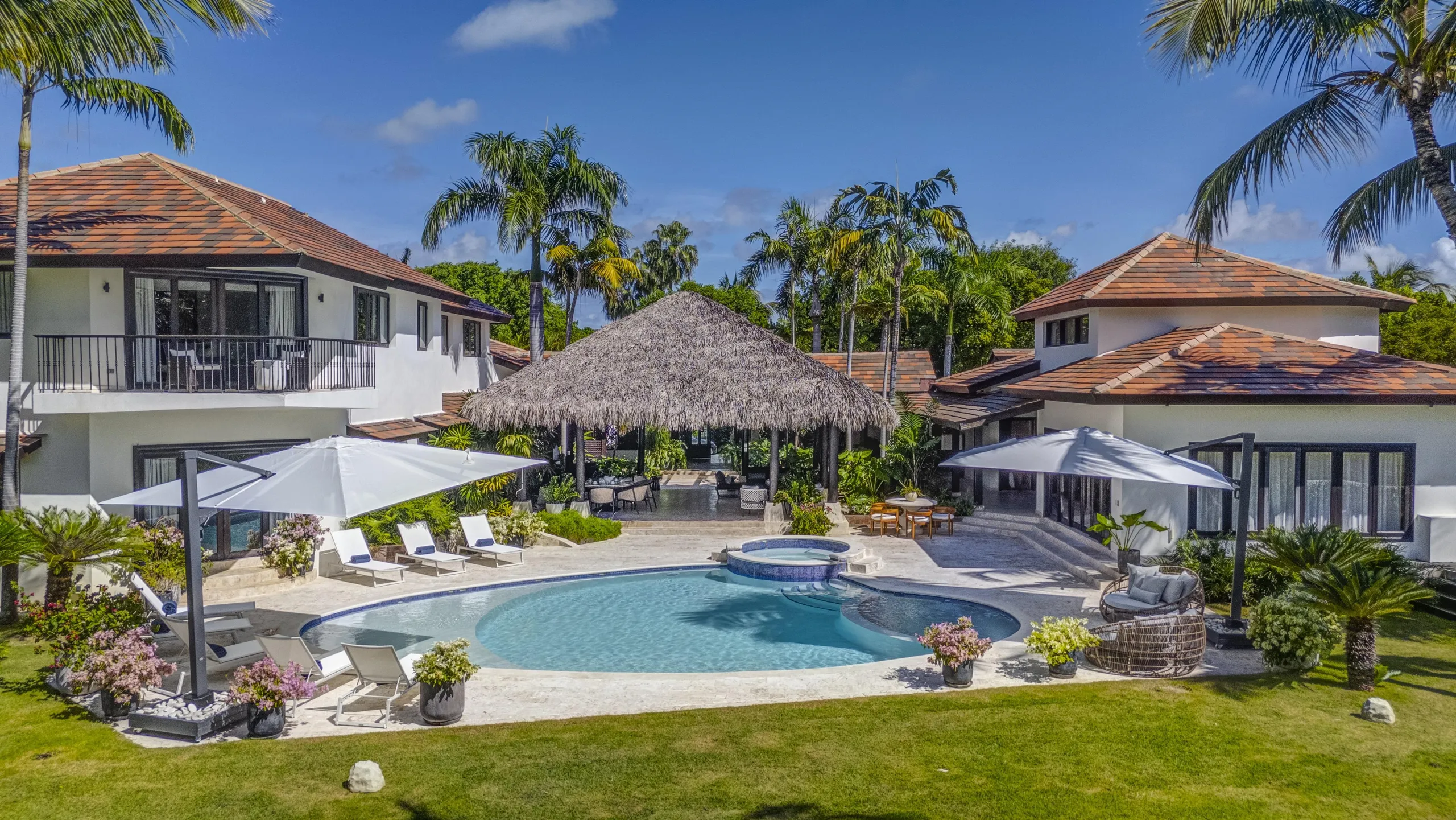 Traditional Tropical Villa with Sparkling Pool, Punta Cana