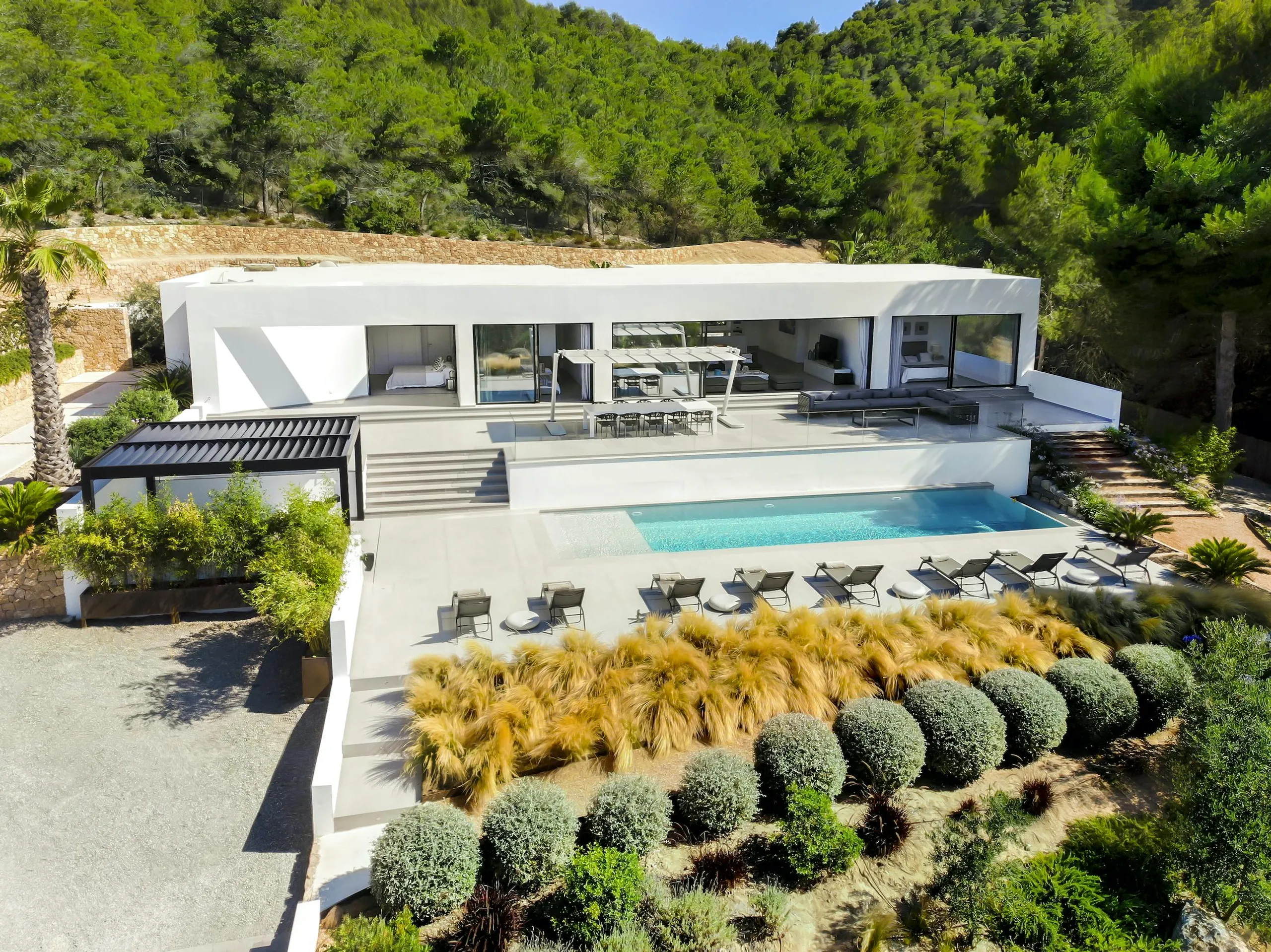 Modern Contemporary Villa in Ibiza with Private Pool and Fitness Area, Ibiza