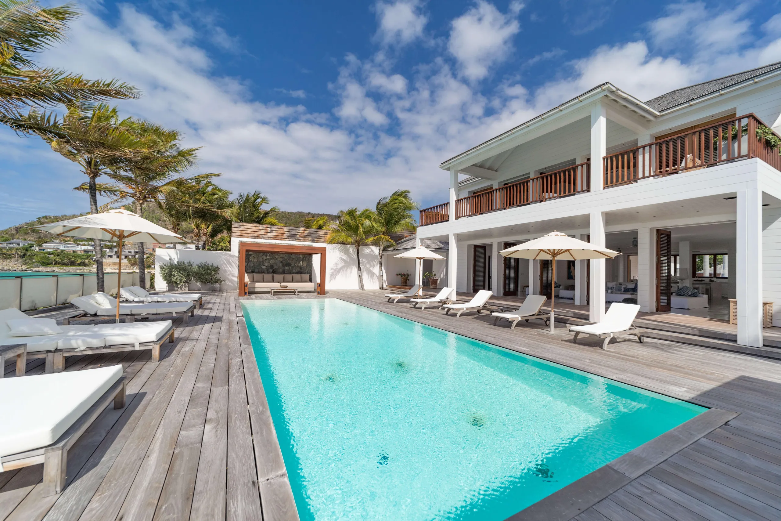 Finest Beachfront Villa A Modern Colonial Oasis on Flamands Beach, St. Barths — photograph 11