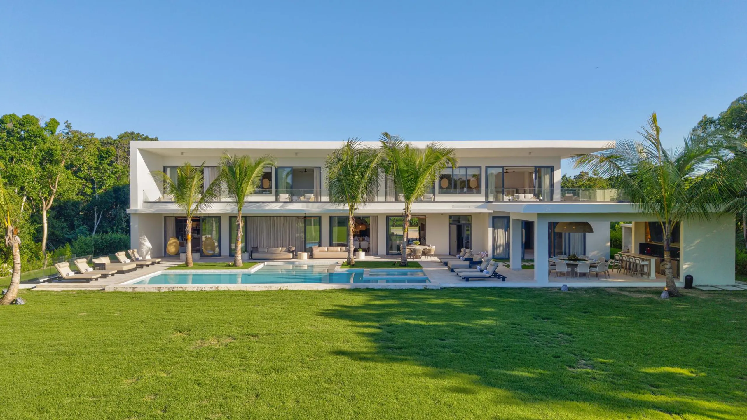 Tropical-Chic Puntacana Resort Villa With Open Layouts & Serene Greenery Views, Punta Cana