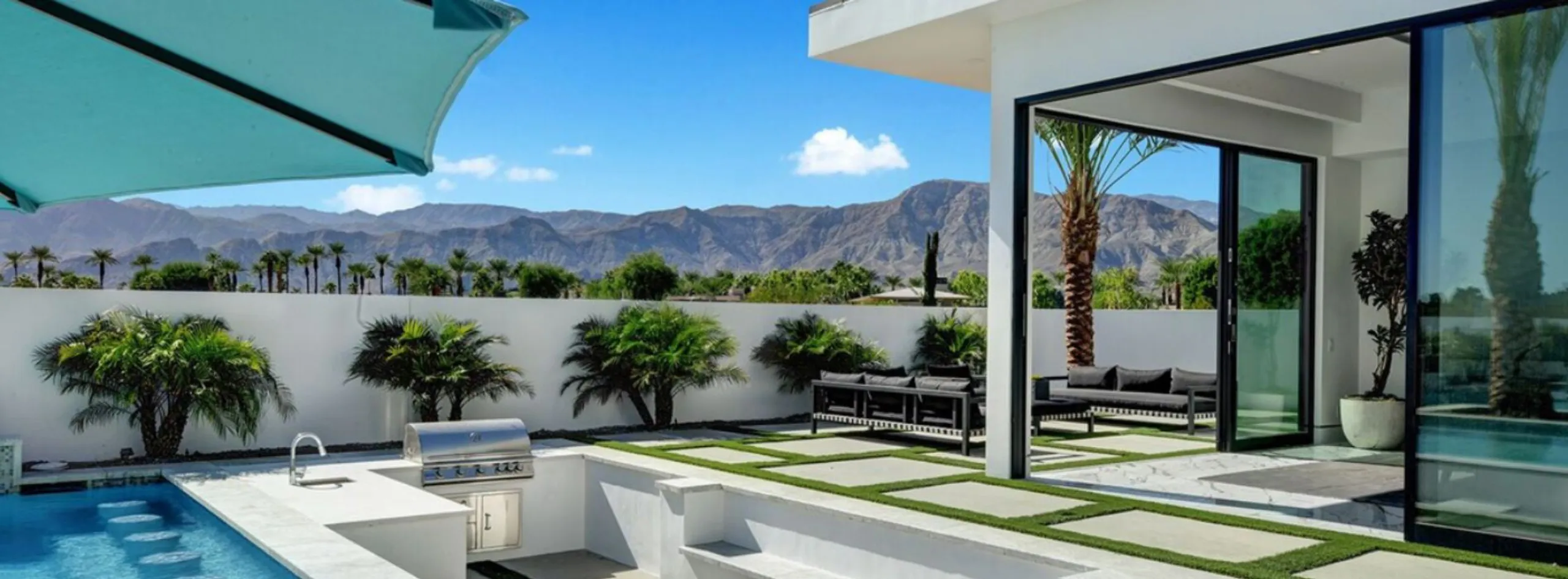 Grand Rancho Mirage Vacation Villa with Private Pool, Spa & Mountain Views — photograph 8