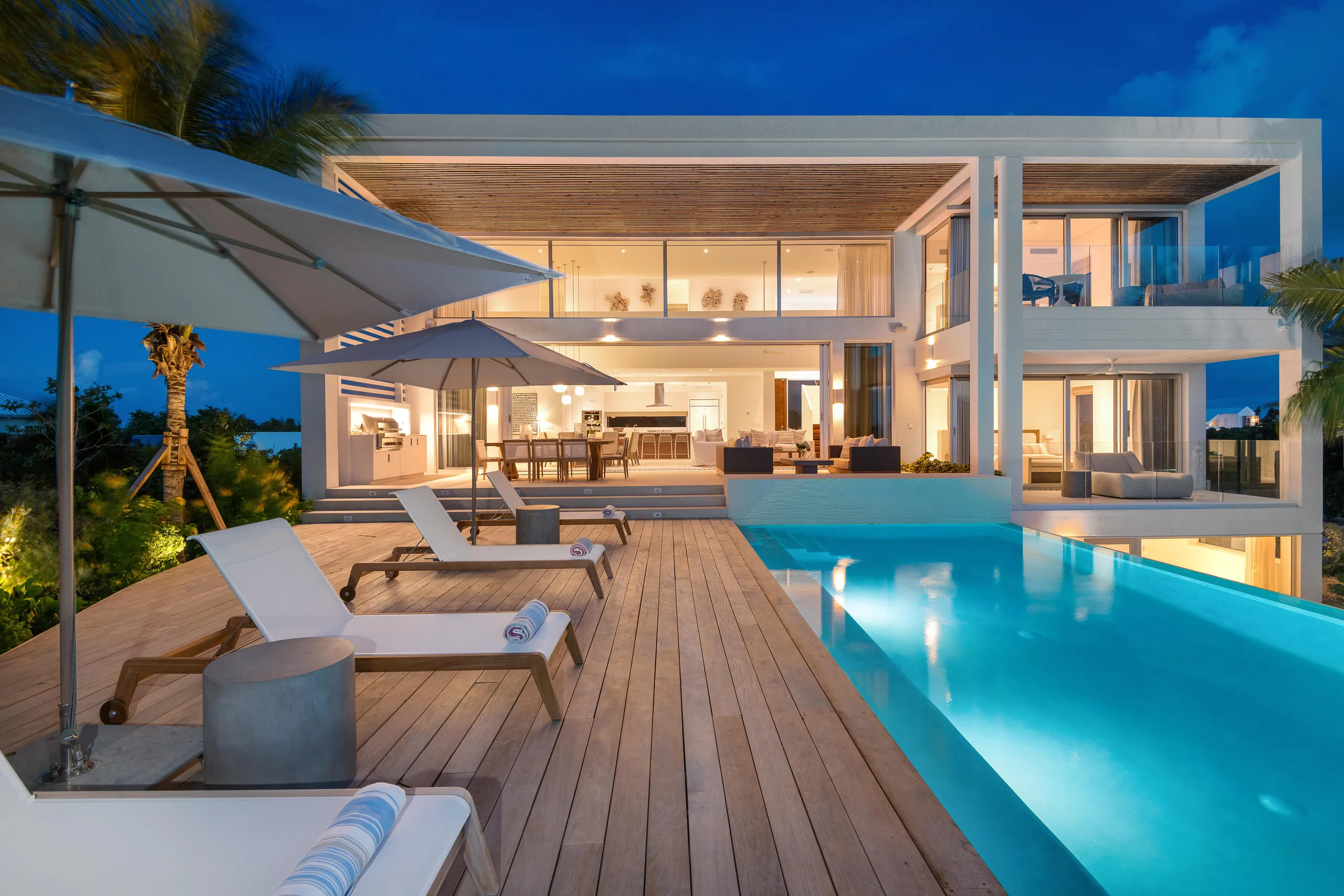 Elegant Luxe Estate in Turks & Caicos with Breathtaking Views of Grace Bay Beach, Grace Bay