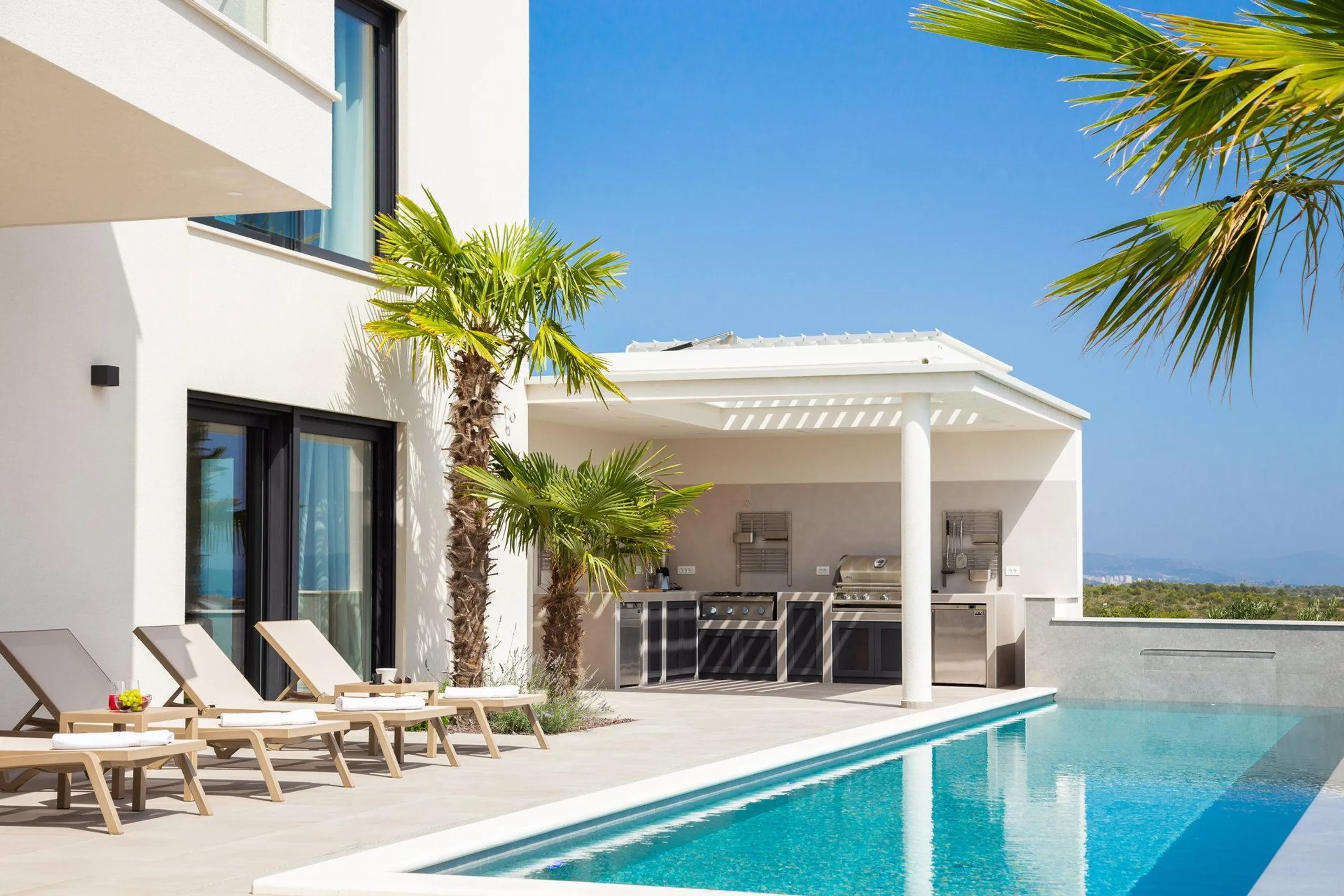 Chic Villa with Pool and Olive Grove Lounge in Scenic Vodice — photograph 12