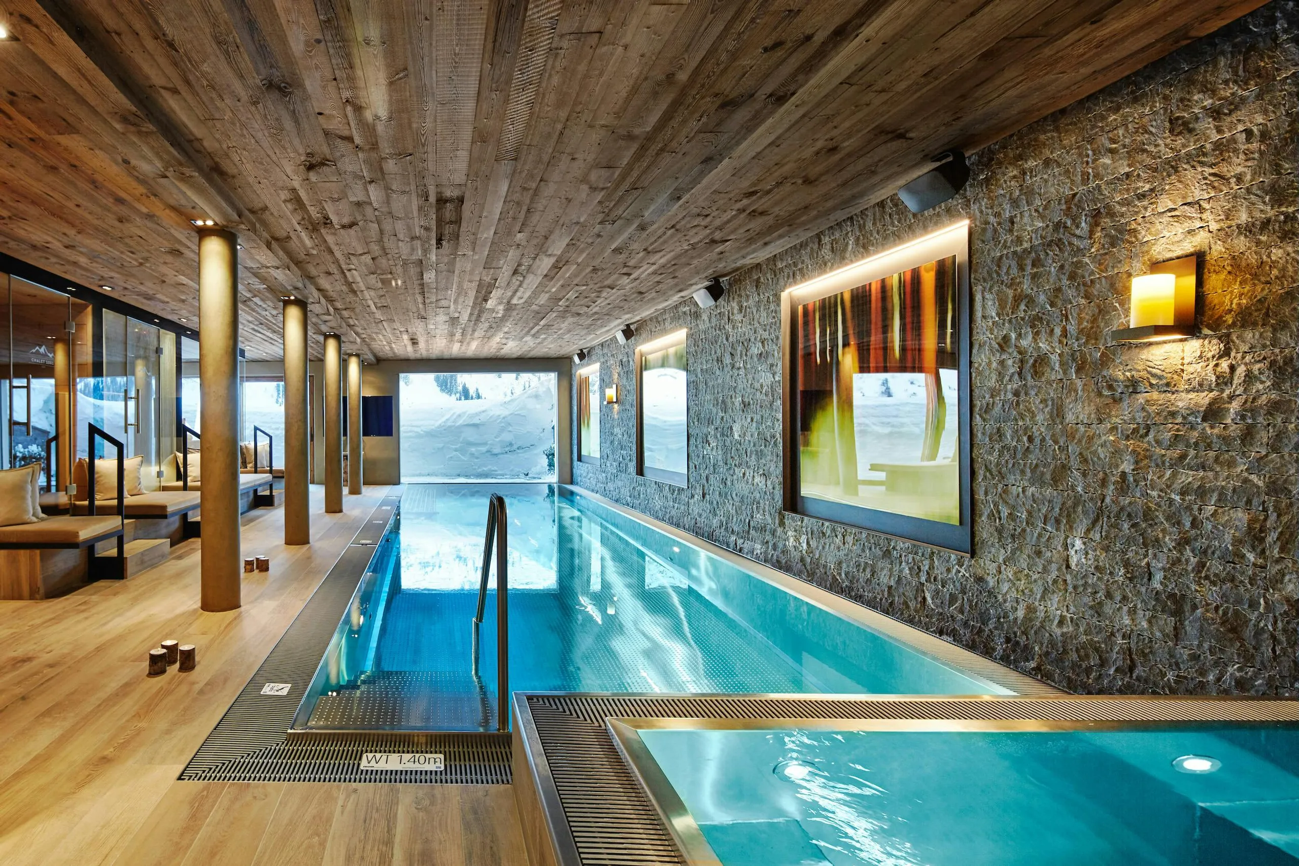 Celestial Chalet with Indoor Pool and Unbeatable Austrian Alps View, Lech