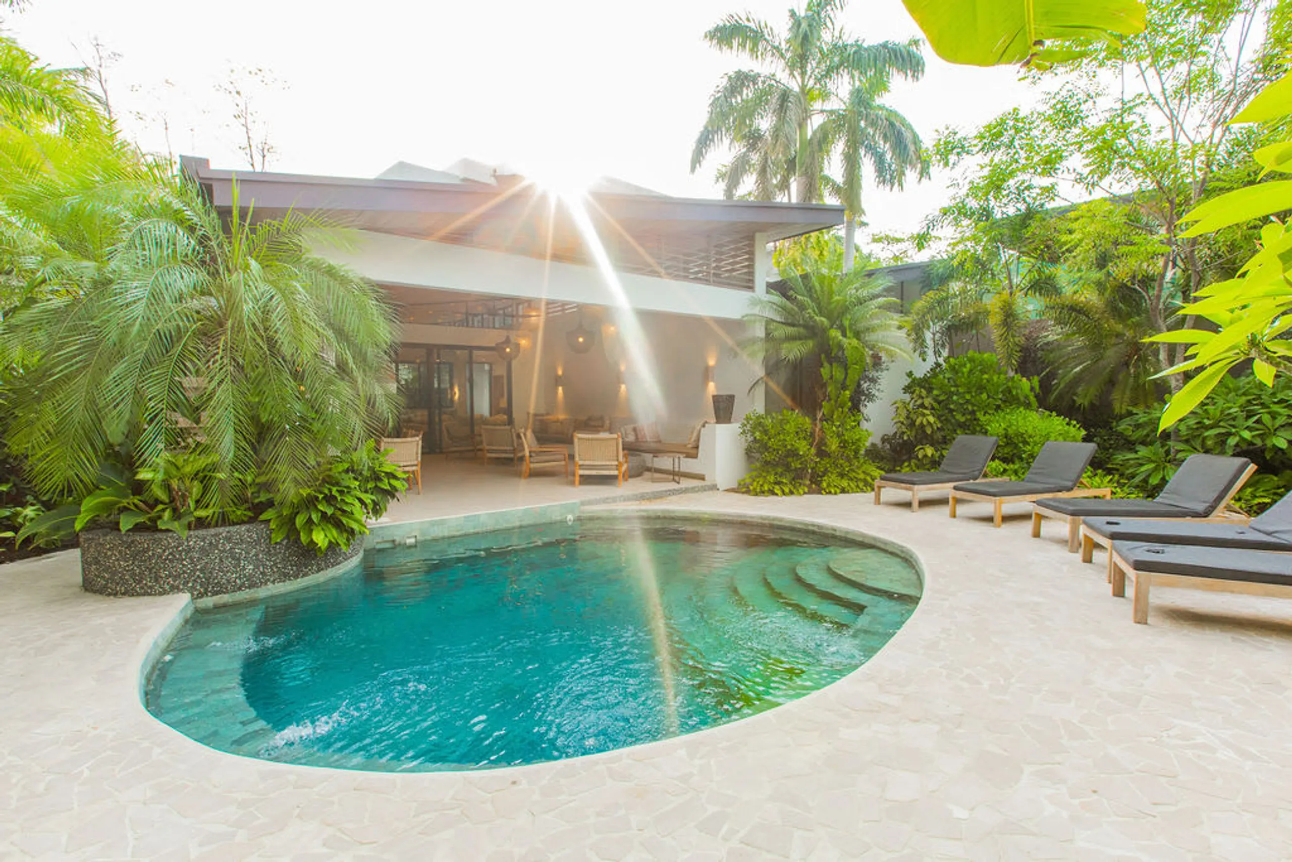 Family-Friendly 4Bedroom Villa with Private Pool and Beach Access, Nosara