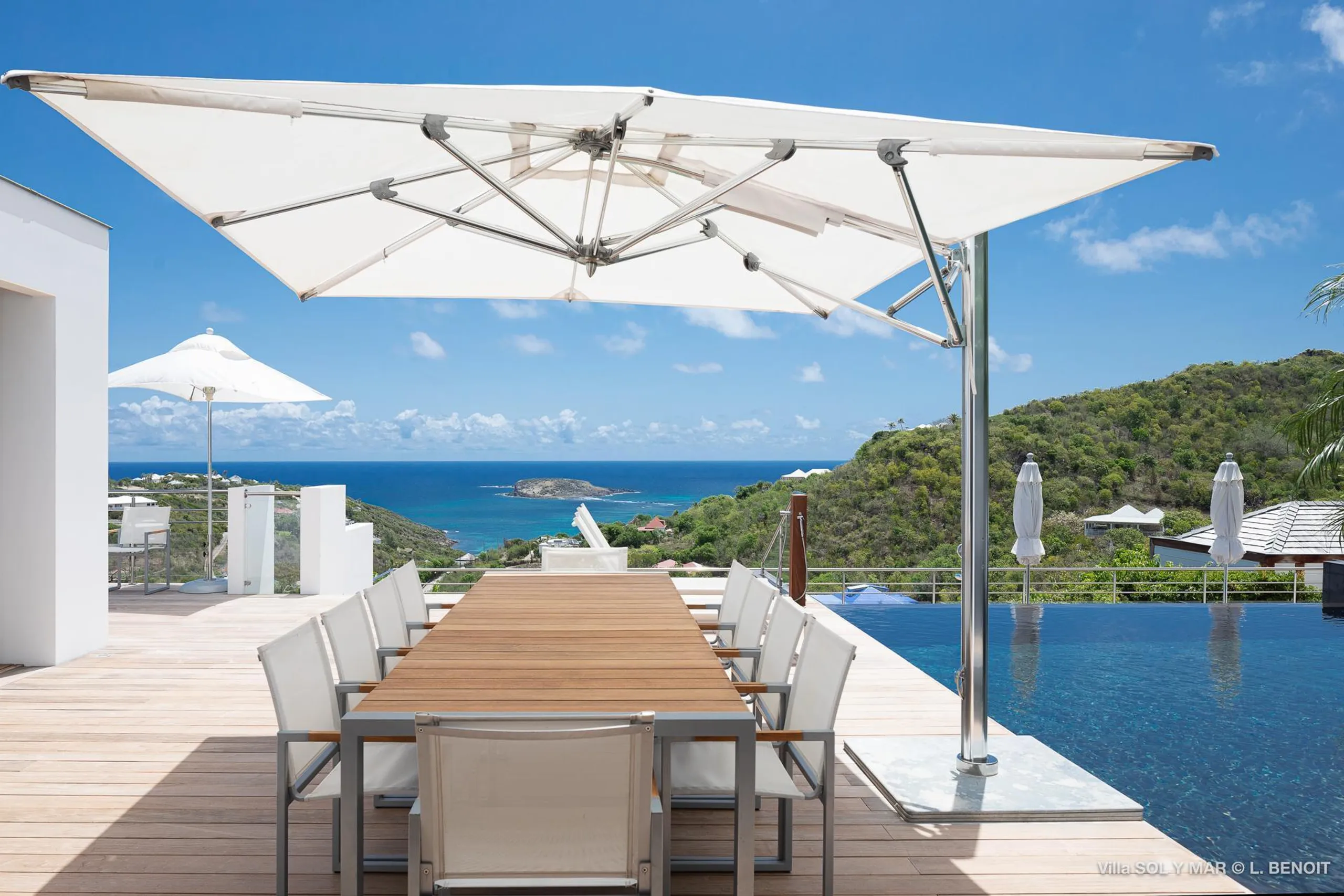Luxury Oceanview Estate with Infinity Pool and Fitness Room, St. Barts