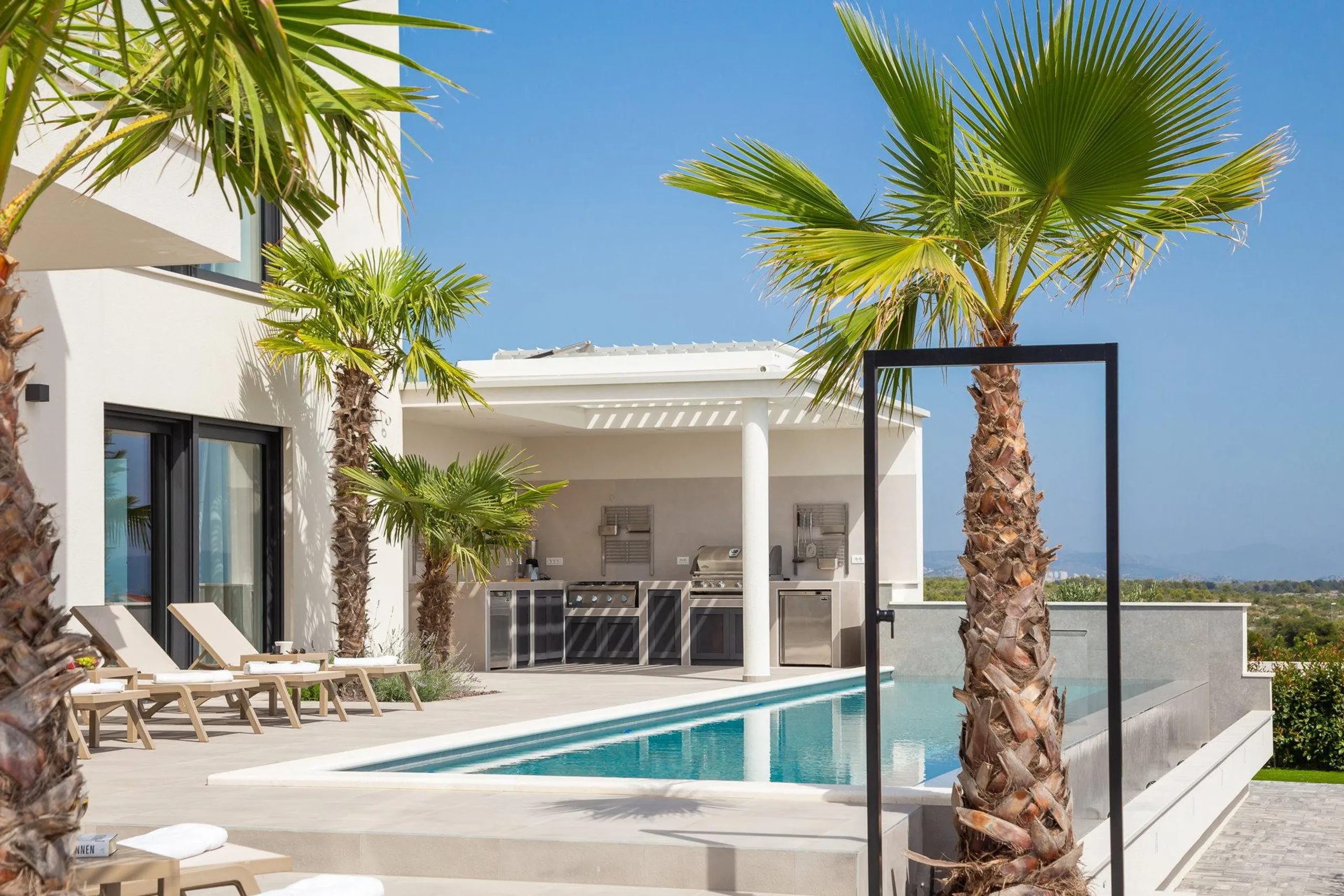 Chic Villa with Pool and Olive Grove Lounge in Scenic Vodice — photograph 9