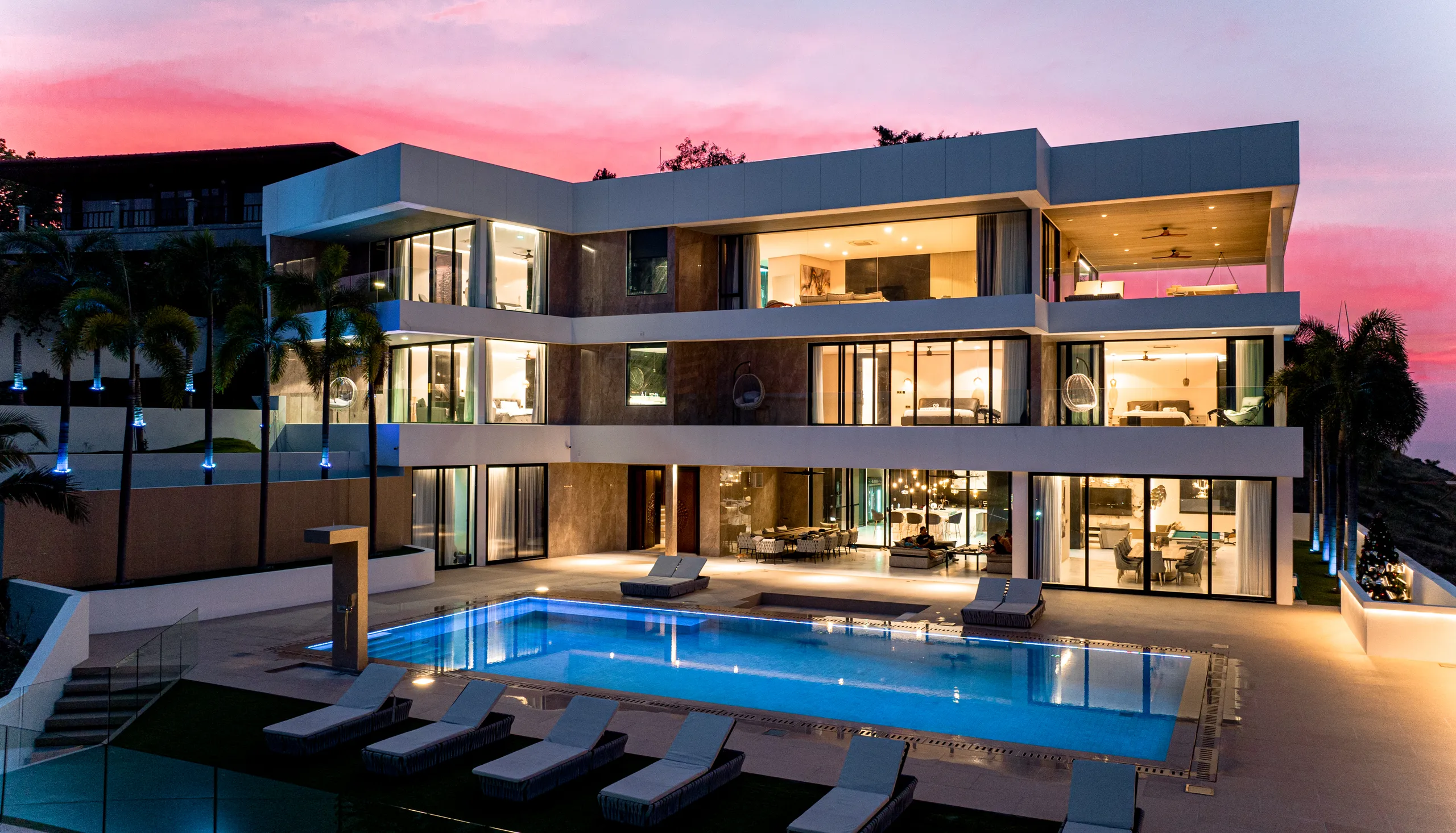 Elite Sanctuary Villa with 30-Meter Pool and Cinematic Backdrop of Thailand Gulf — photograph 5