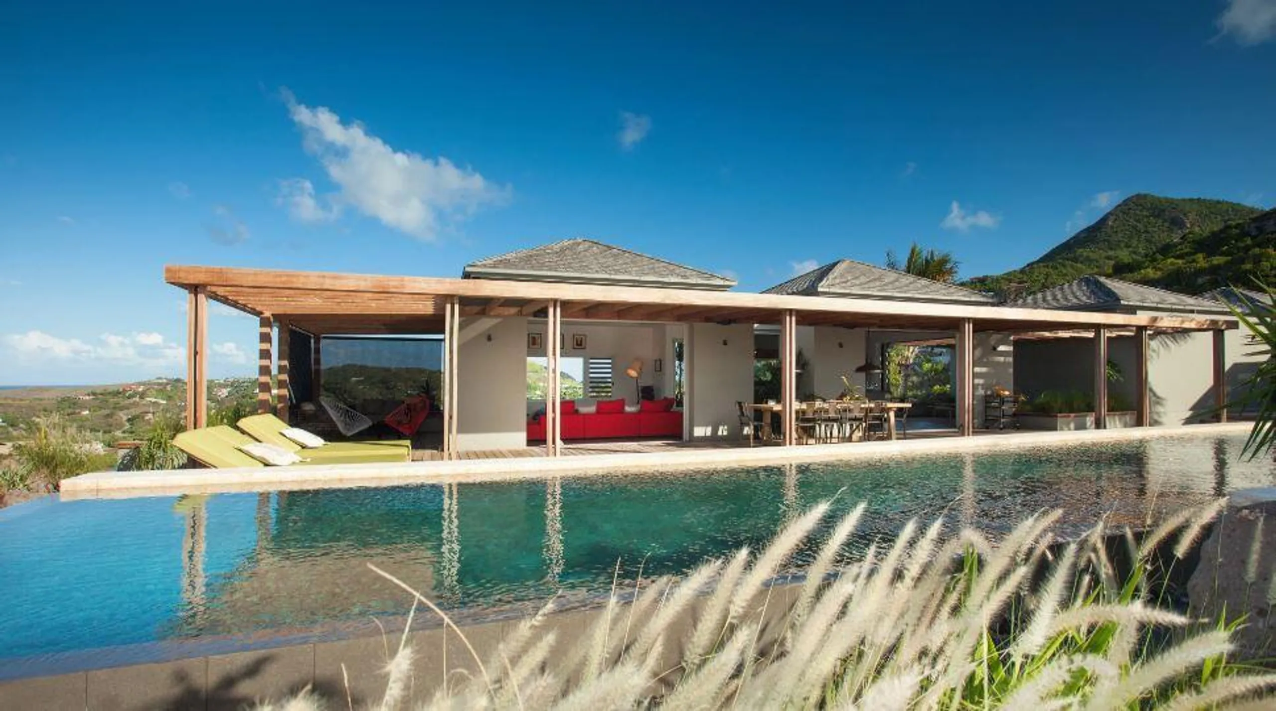 Tropical Villa with Private Pool Lagoon Views in Marigot, St-Barths — photograph 6