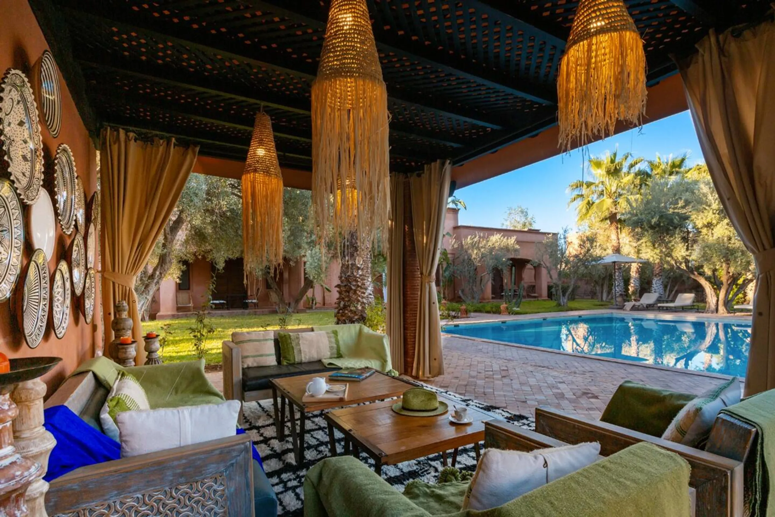Lavish Marrakech Estate with Private Pool, Sauna and Sports Activities — photograph 9