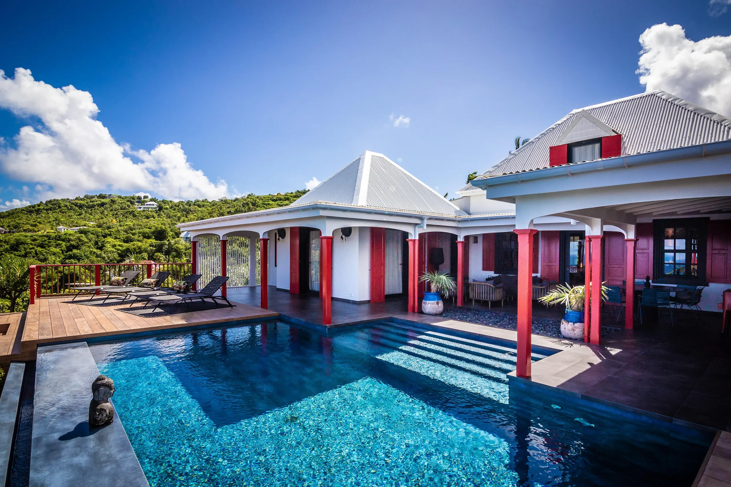 Inspiring Paradise Villa with Private Pool and Garden Trails, Lurin