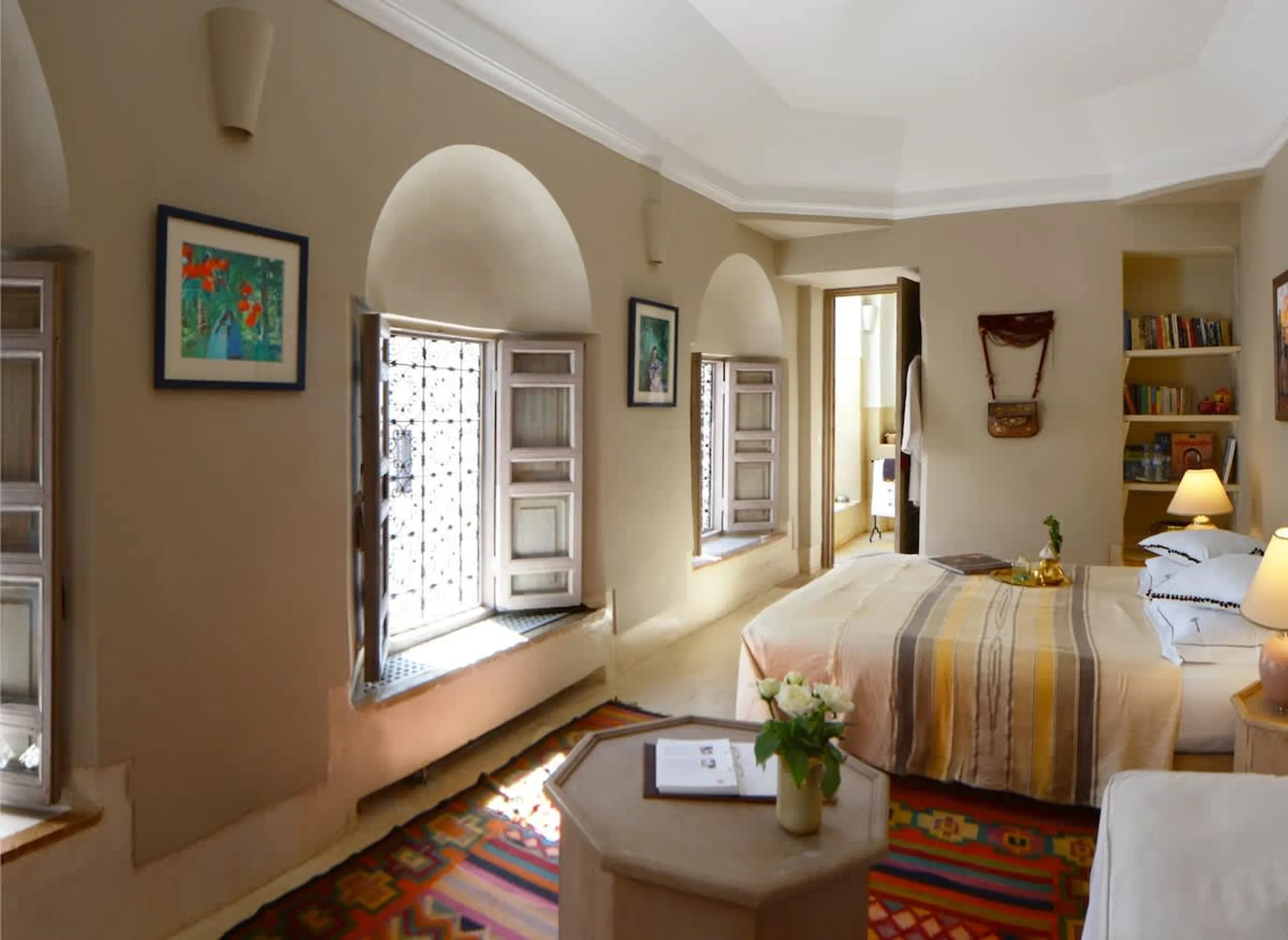 Sumptuous Medina Escape with Pool, Private Terraces, and Luxurious Hammam — photograph 6