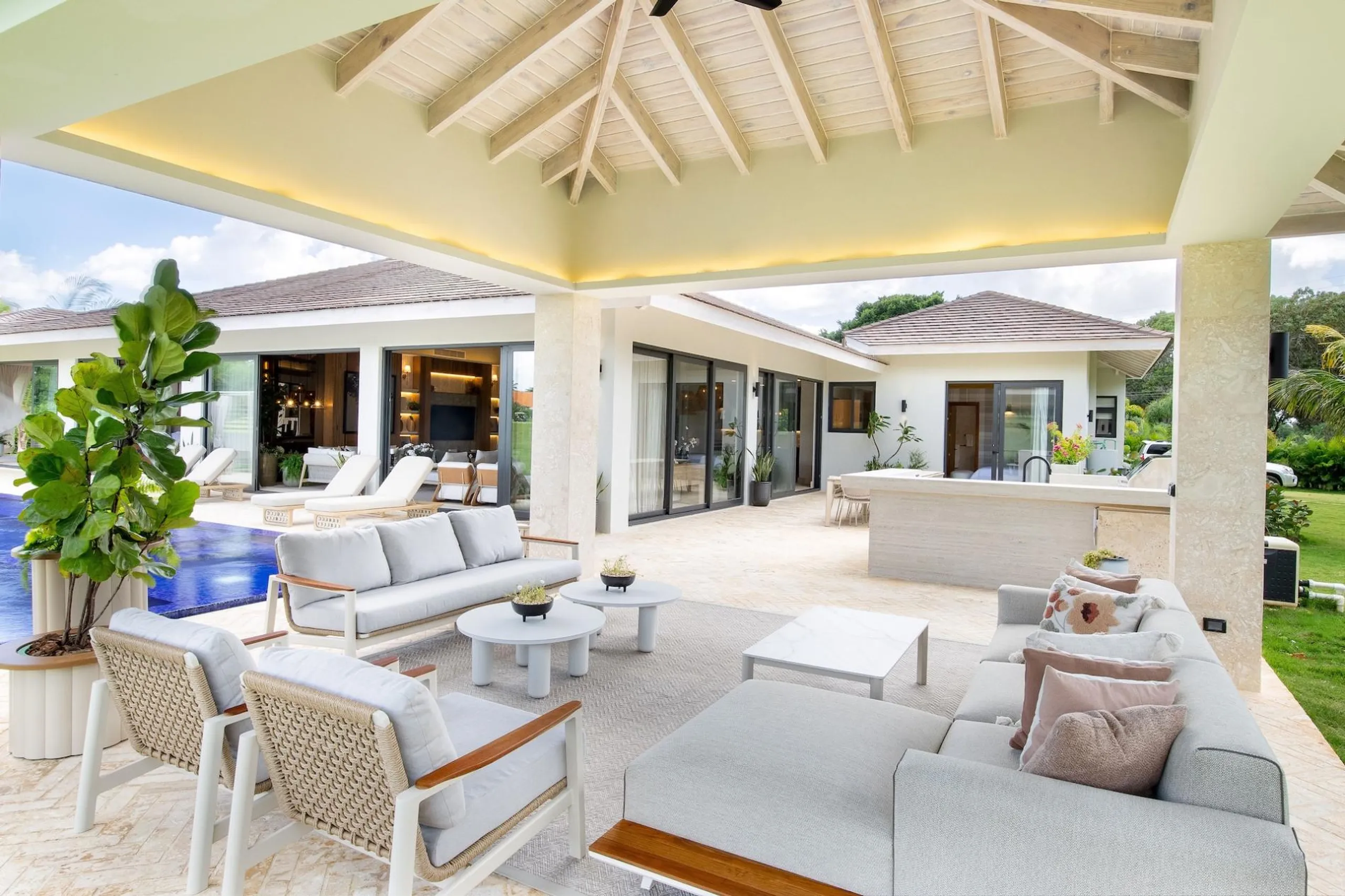 Brand New Single-Level Villa with Golf Course Views in Casa de Campo — photograph 5
