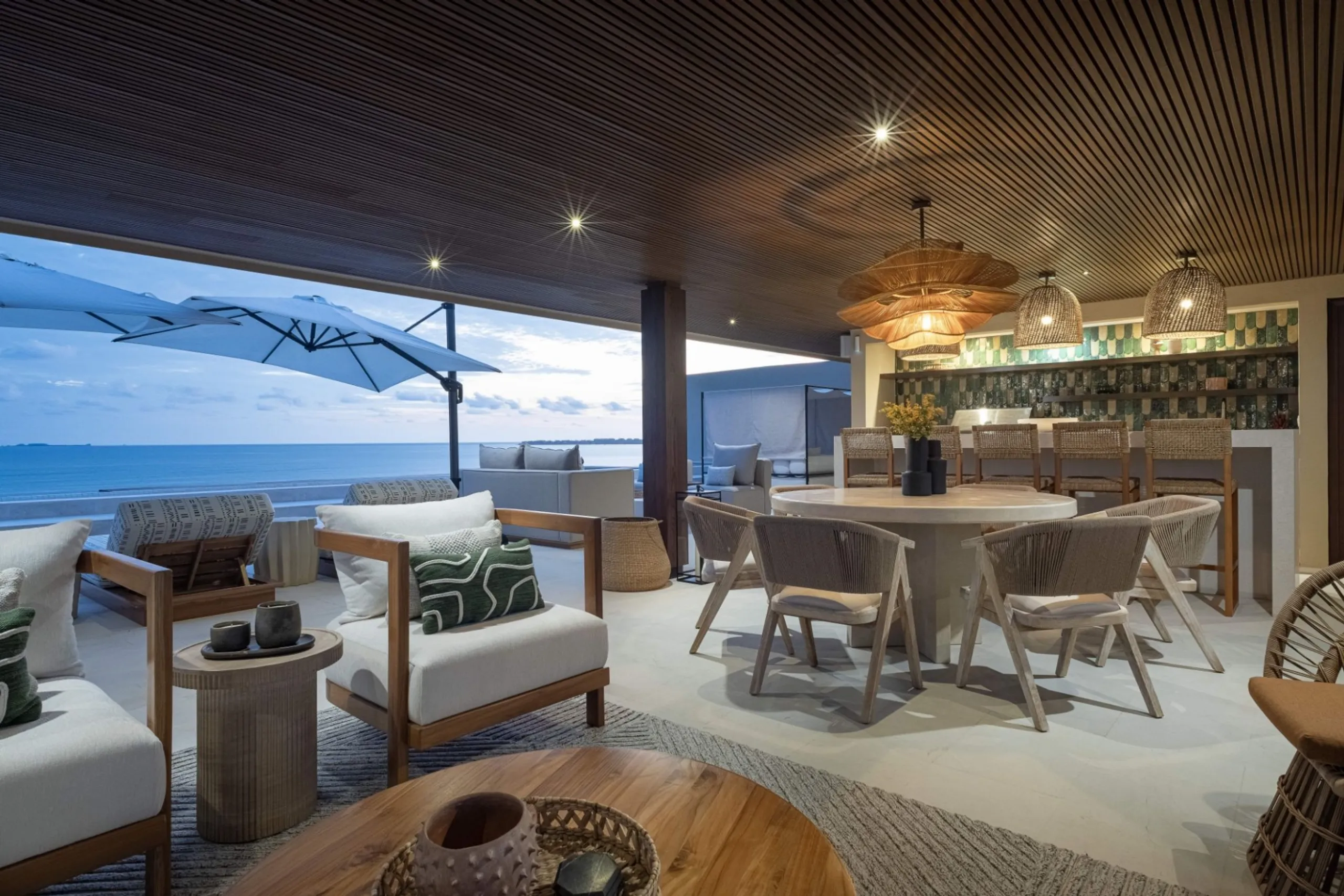 Tranquil Punta de Mita Oceanview Penthouse with Dual Infinity Pools & Rooftop Oasis — photograph 8