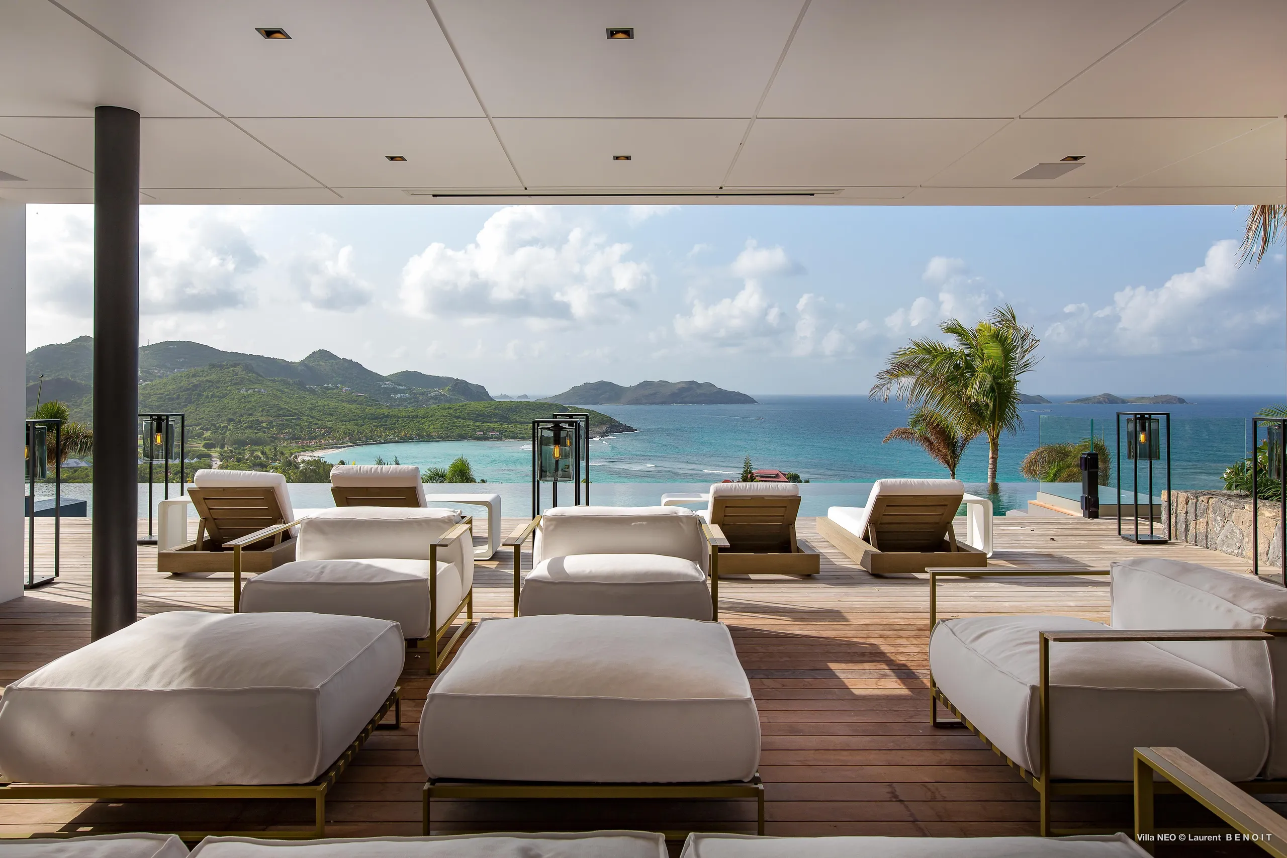 Contemporary Architectural St Jean Estate with Infinity Pool and Amazing Views, St. Jean