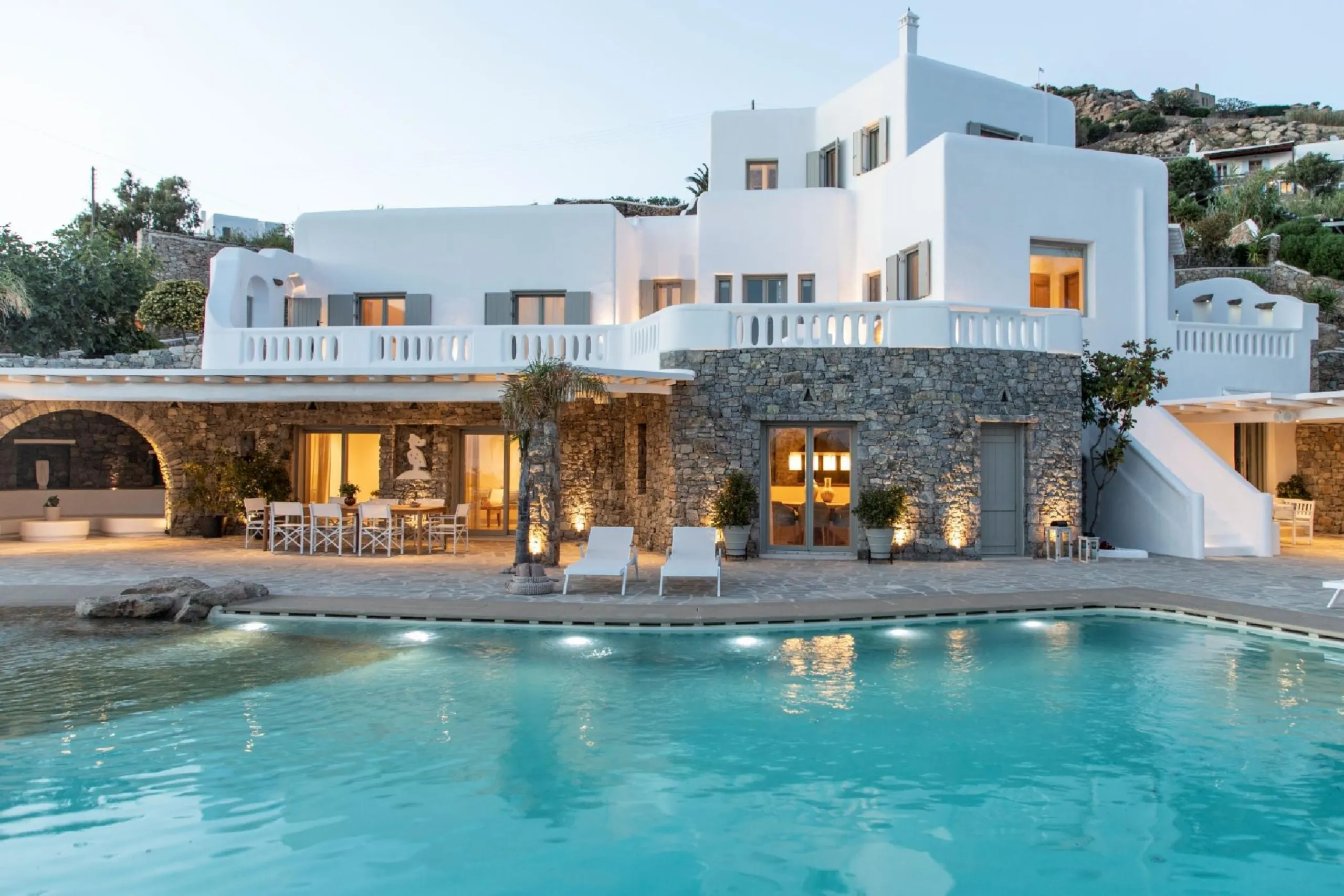 Luxury Cycladic Villa with Private Pool and Vineyard in Mykonos — photograph 4