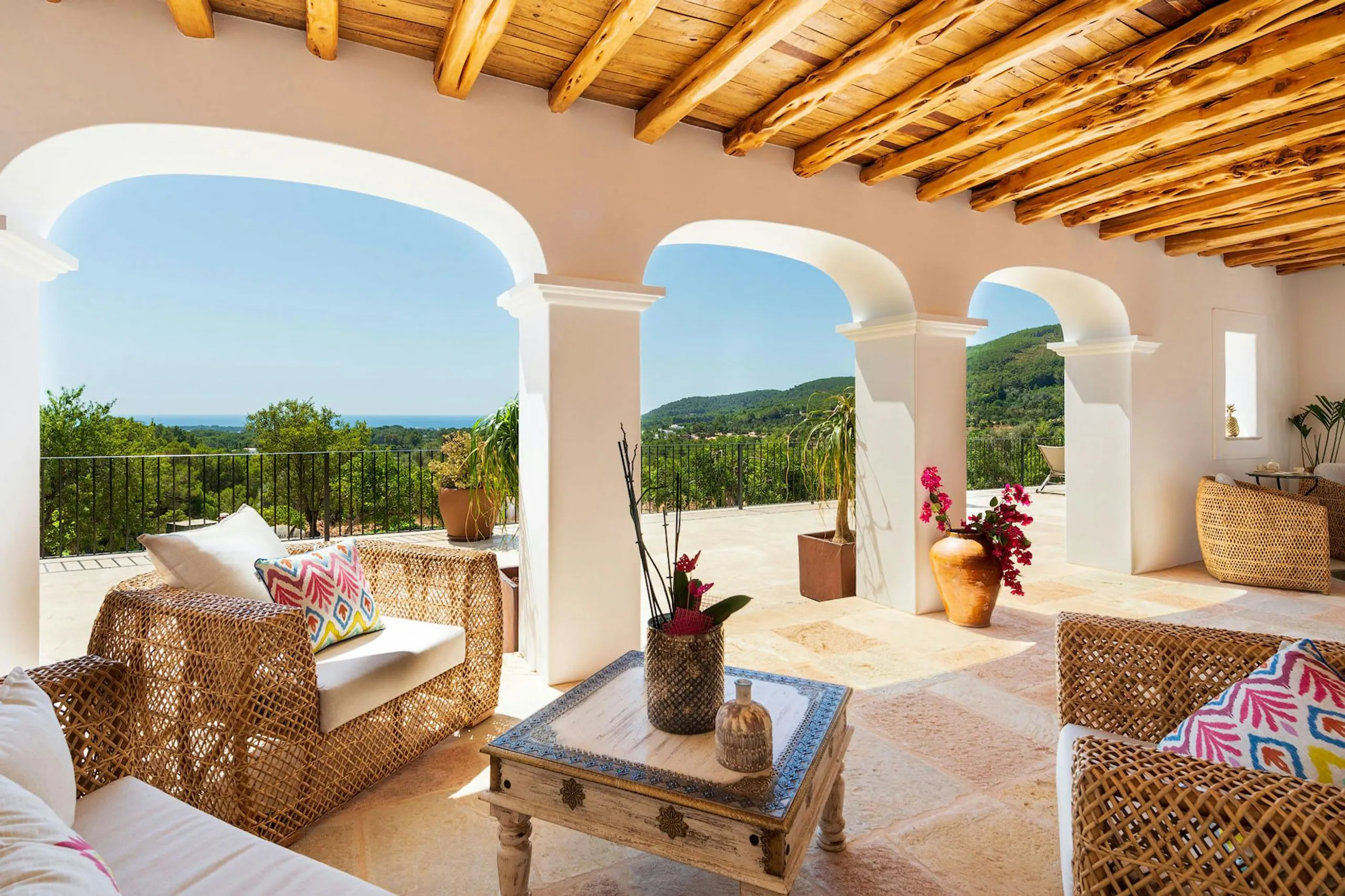 Stunning Seaview Villa in Ibiza with Private Pool and Gazebo — photograph 10