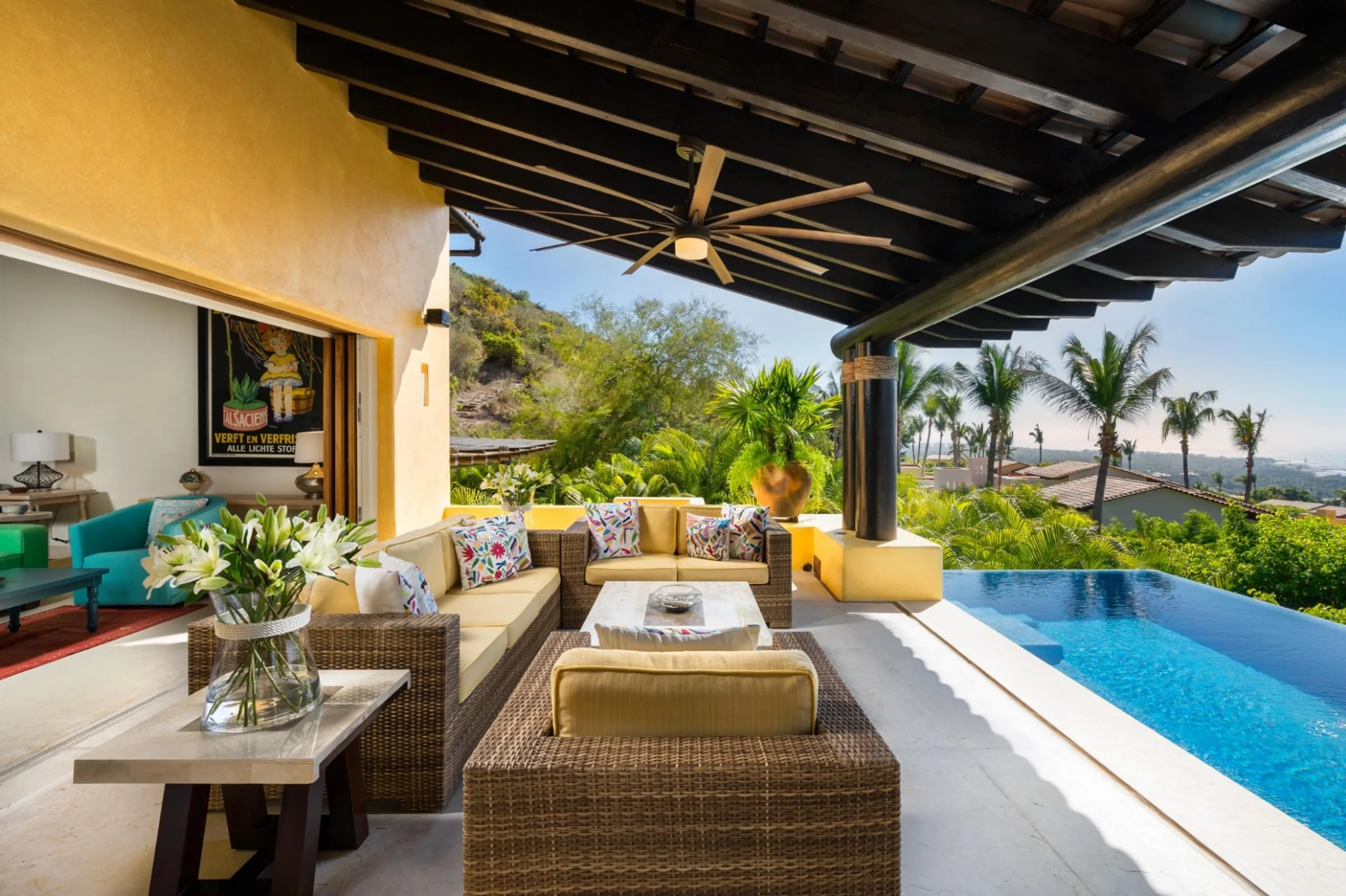 Serene Four Seasons Villa in Punta Mita with Private Pool, Ocean-View Escape & Resort Access, Punta Mita