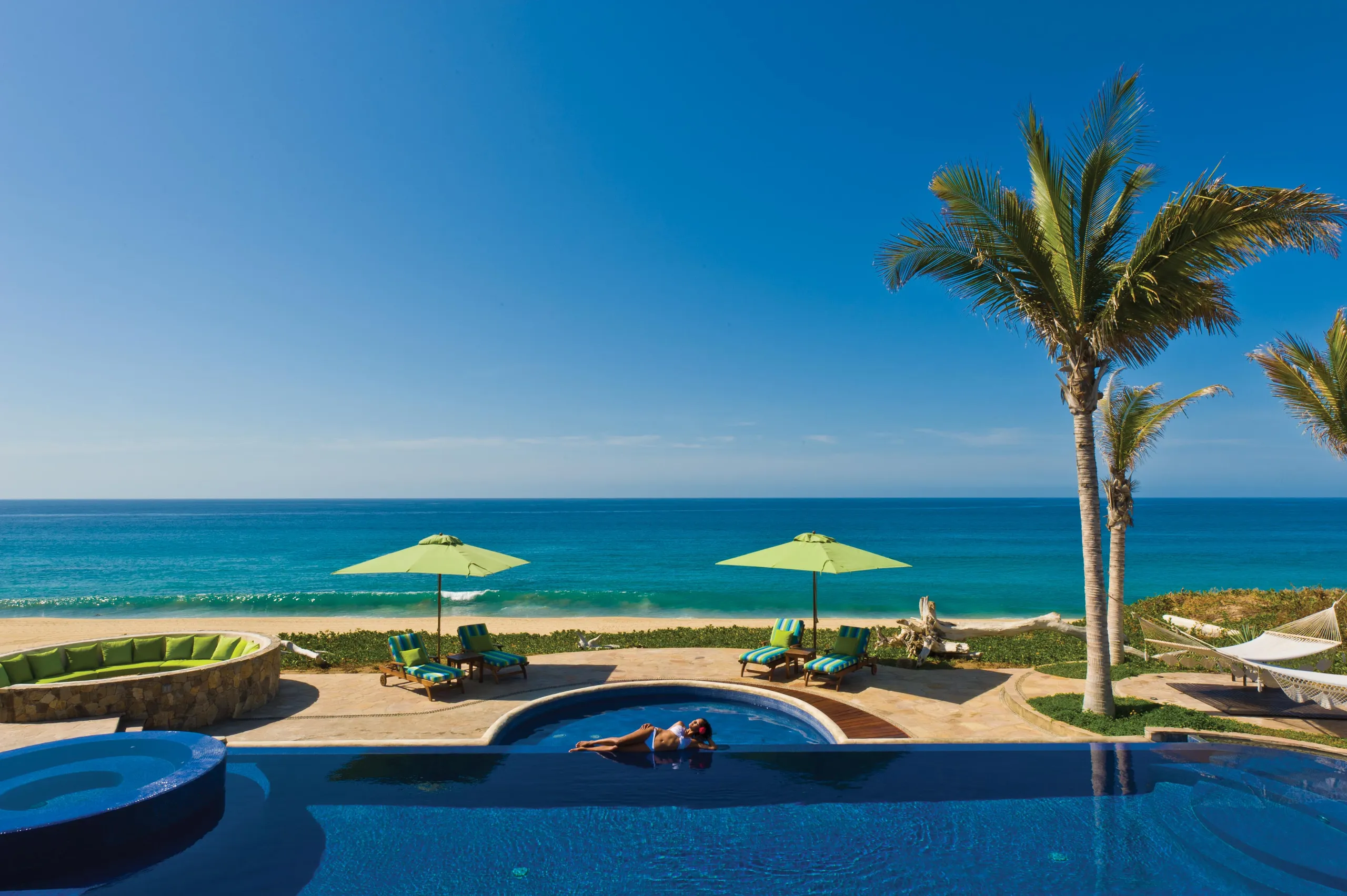 Elegant Puerto Los Cabos Villa with Waterfall Pool and Oceanfront Views, San Jose Del Cabo