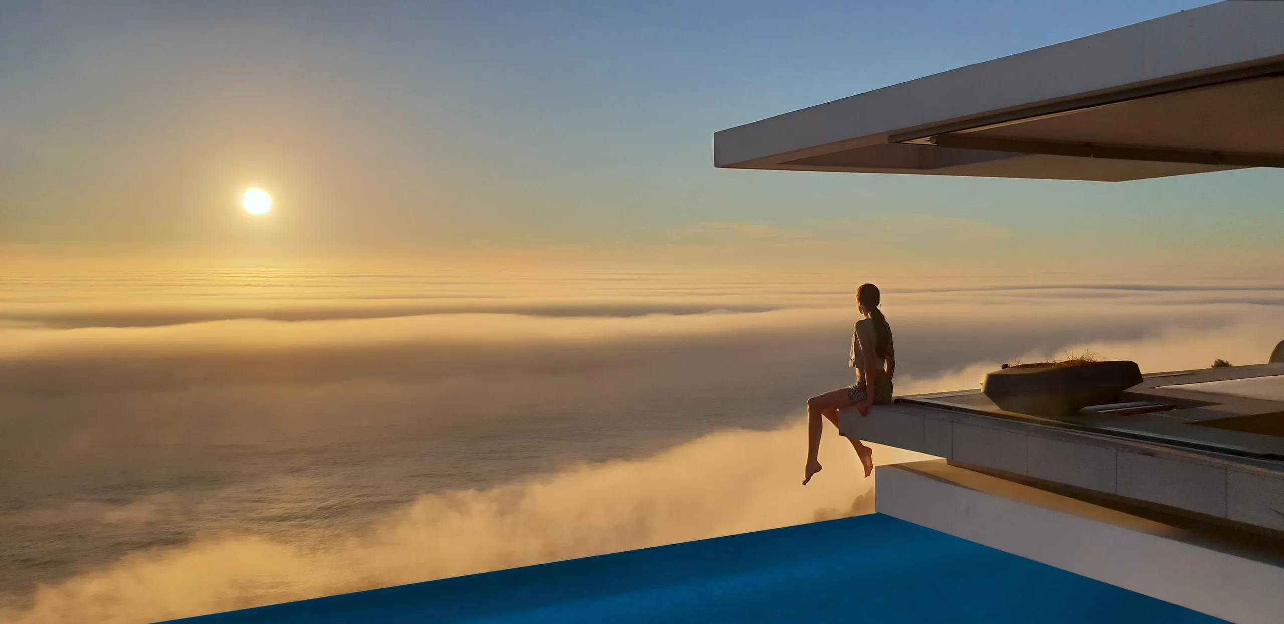 Modern Contemporary Ultra Villa with Glass-Floored Bar and Infinity Pool — photograph 6