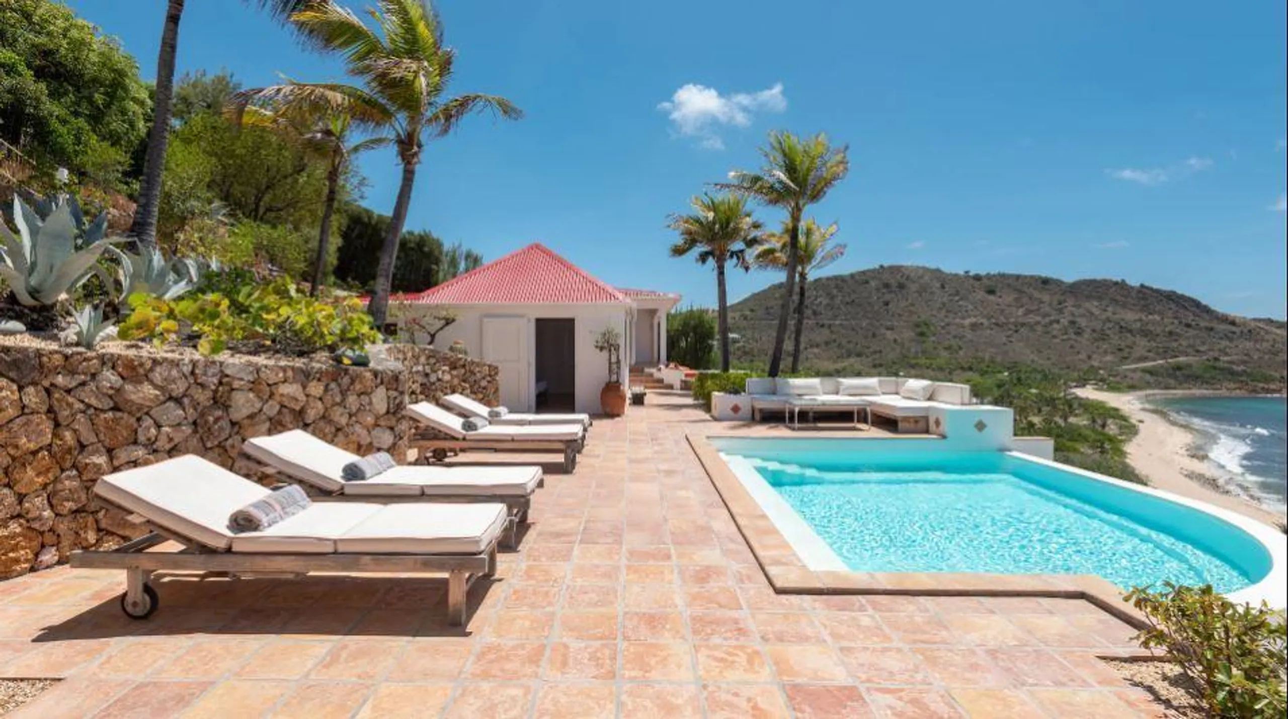 Chic Ocean View Villa with Private Pool in St. Barts, Toiny
