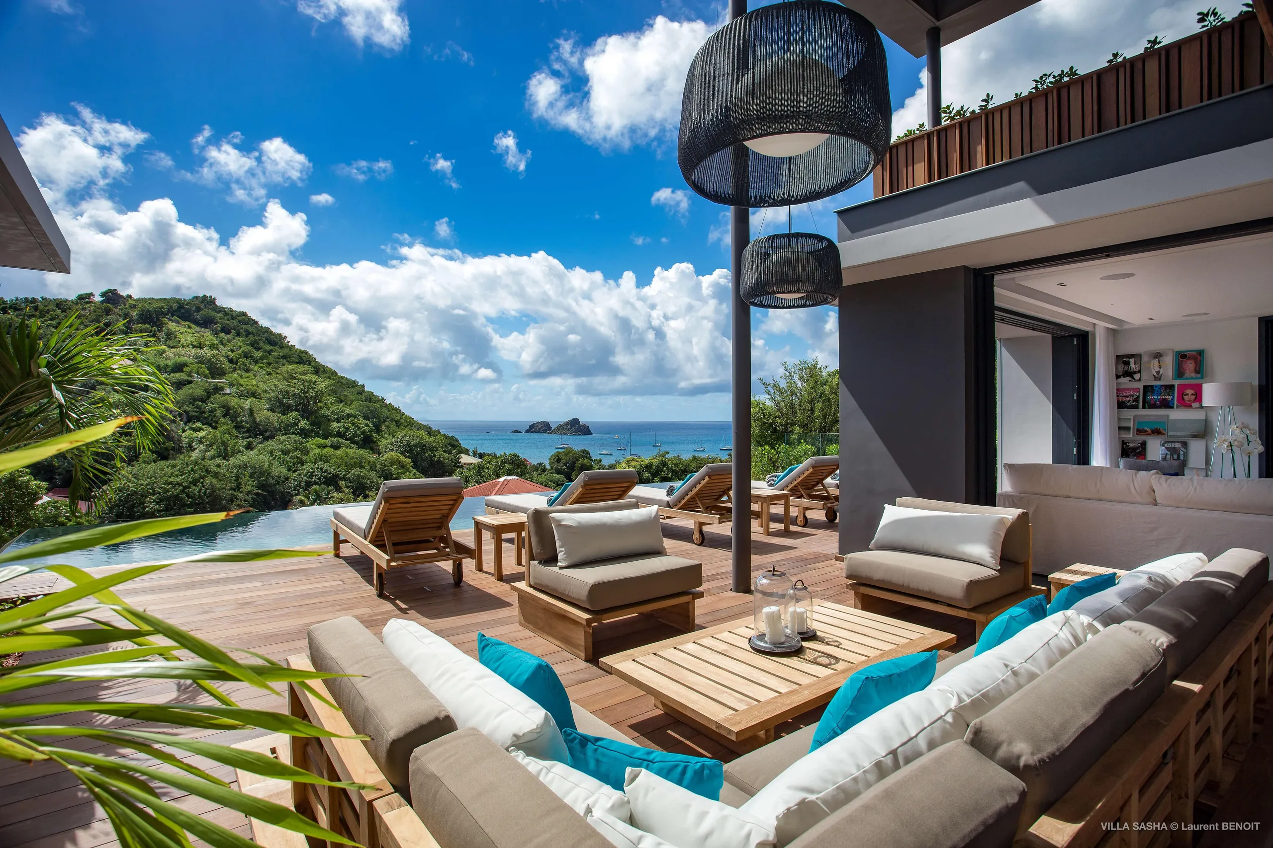 Chic Tropical Villa with Ocean Views in Corossol, St. Barths — photograph 8