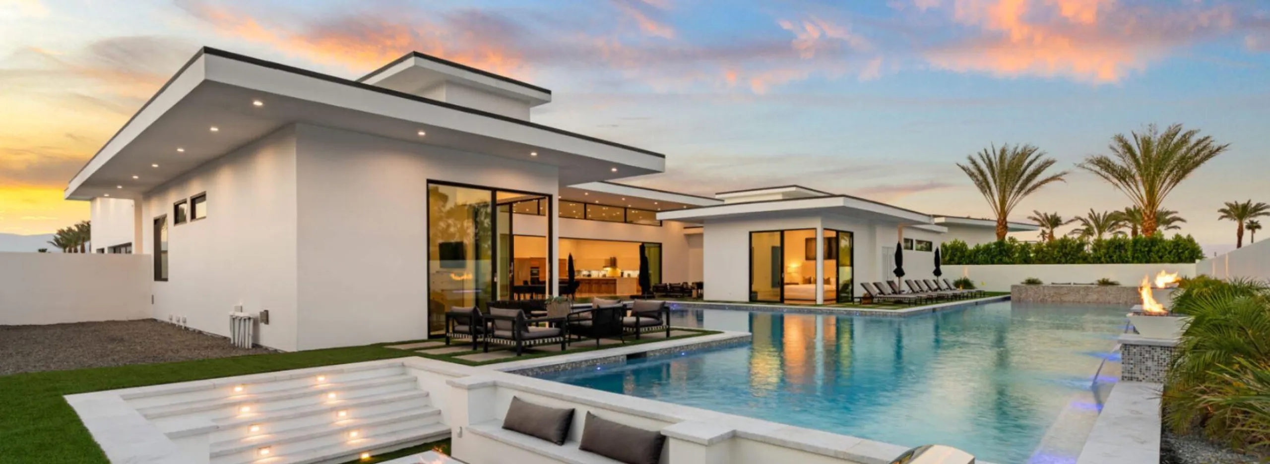 Modern Desert Villa with Private Pool, Spa and Golf Access, Coachella