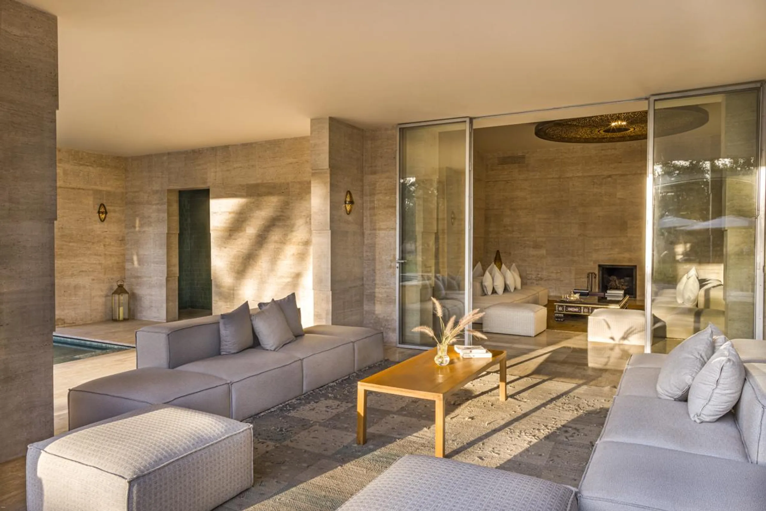 Serene Marrakech Villa with Private Pool and Outdoor Terraces — photograph 8